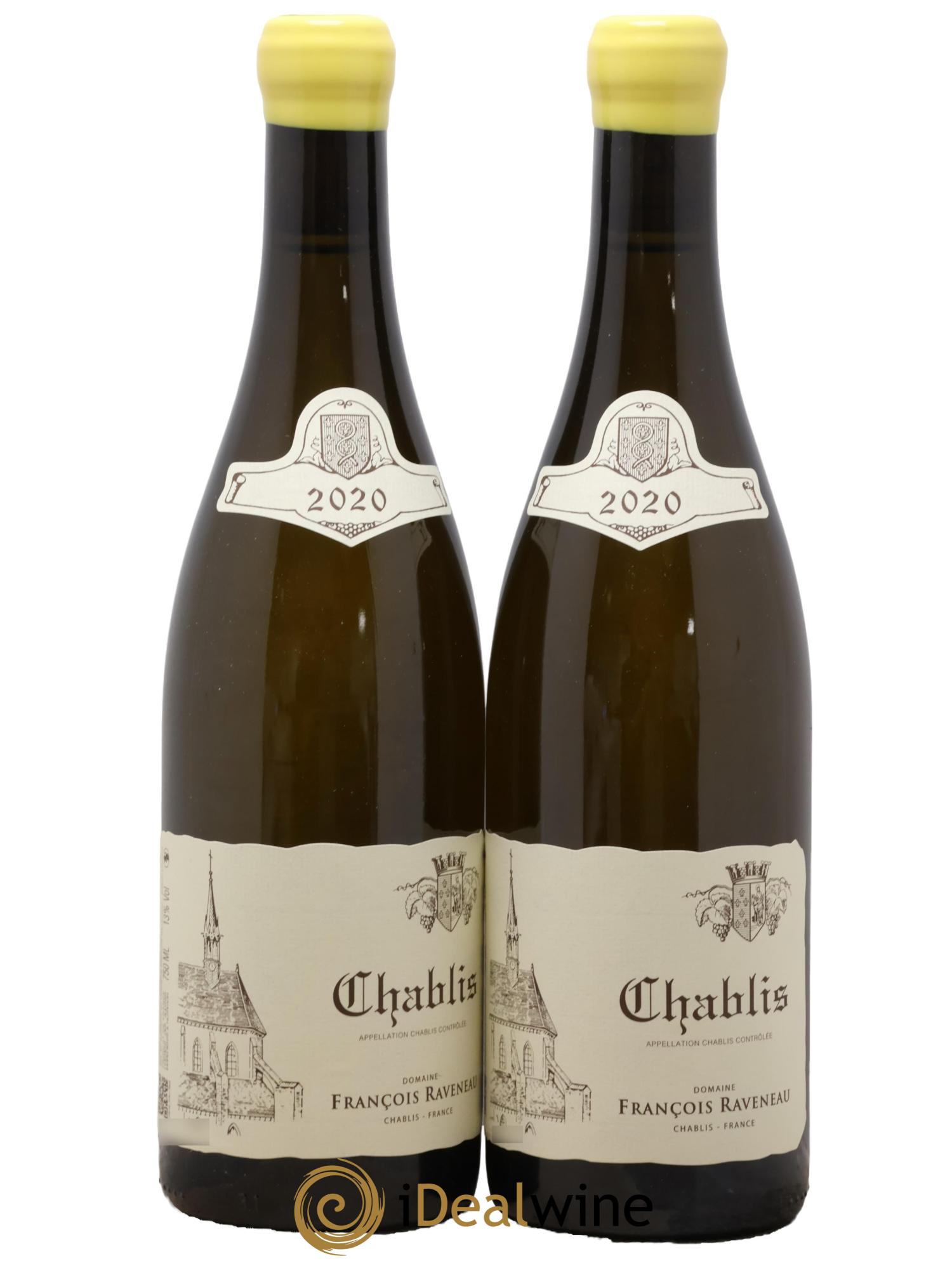 Chablis Raveneau (Domaine) 2020 - Lotto di 2 bottiglie - 0