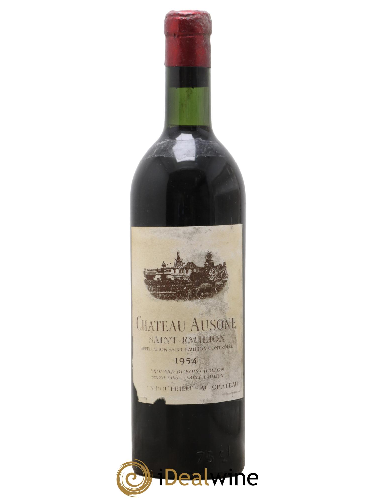 Château Ausone 1er Grand Cru Classé A 1954 - Lot de 1 bouteille - 0