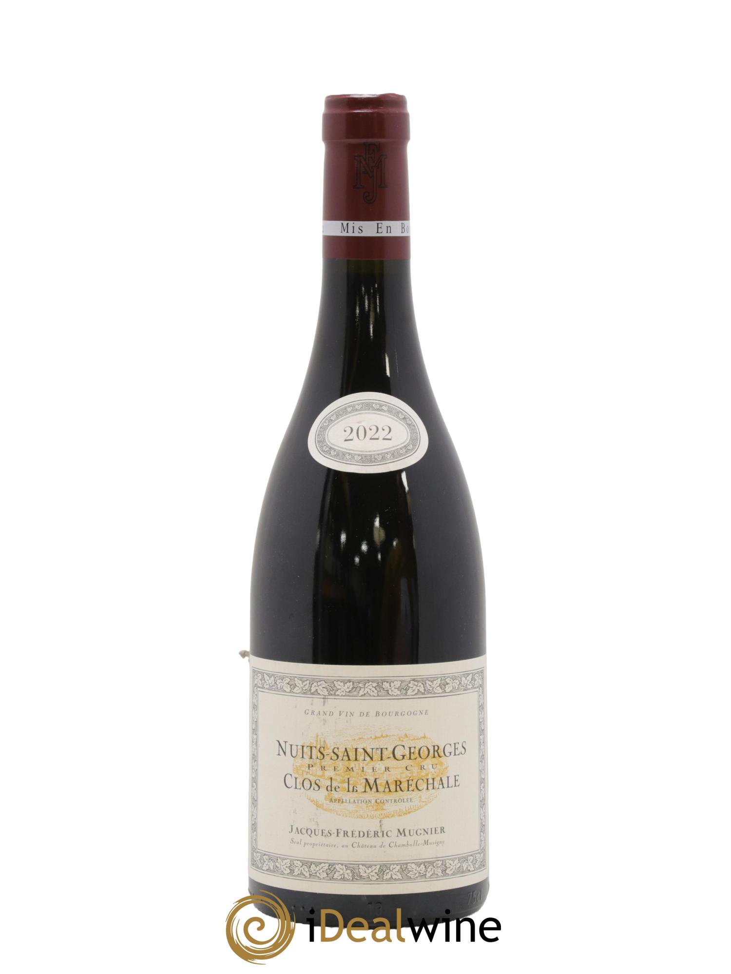 Nuits-Saint-Georges 1er Cru Clos de La Maréchale Jacques-Frédéric Mugnier 2022 - Lot de 1 bouteille - 0