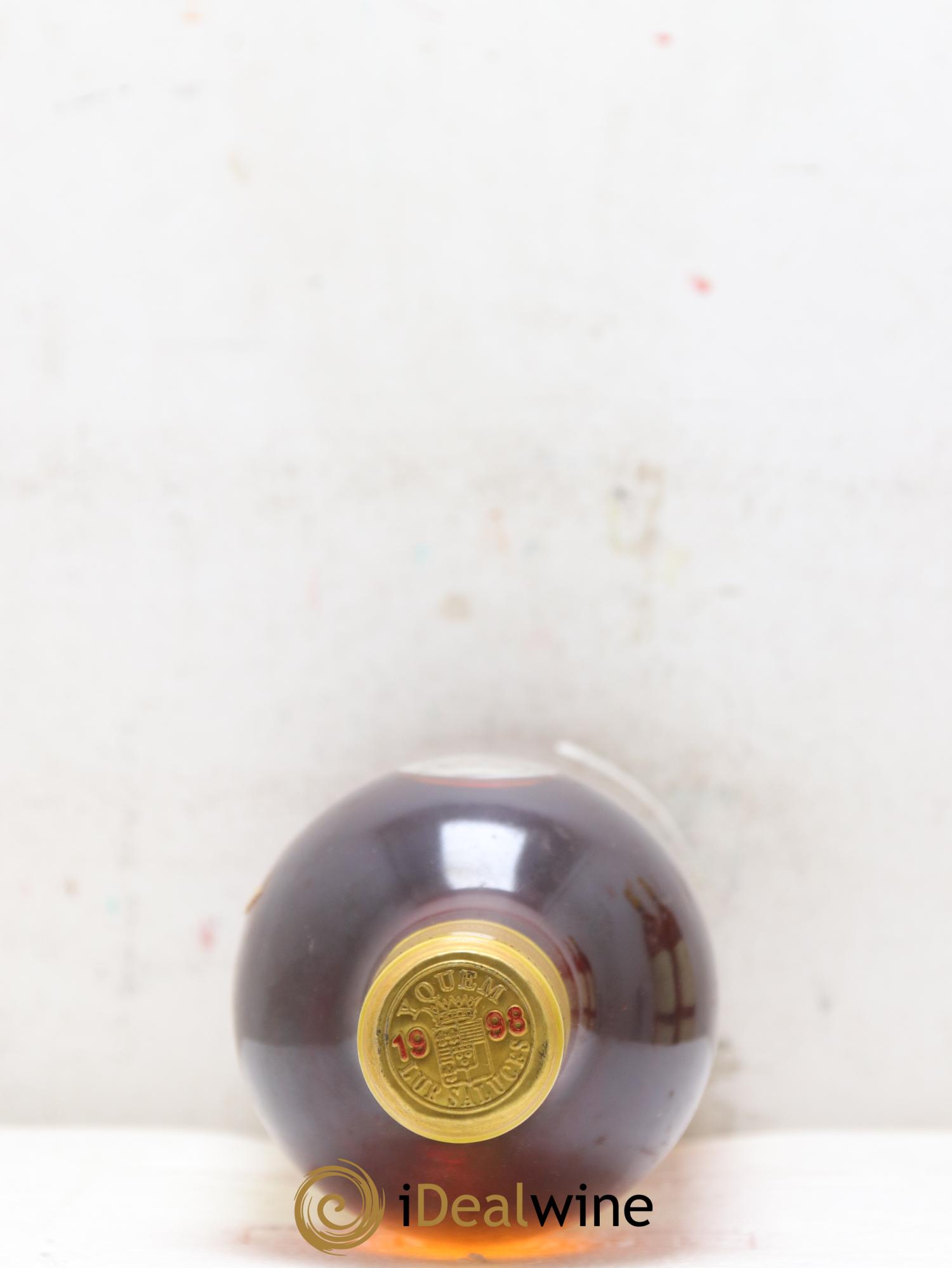 Château d' Yquem 1er Cru Classé Supérieur Import New Yorkais 1998 - Lot de 3 bouteilles - 1