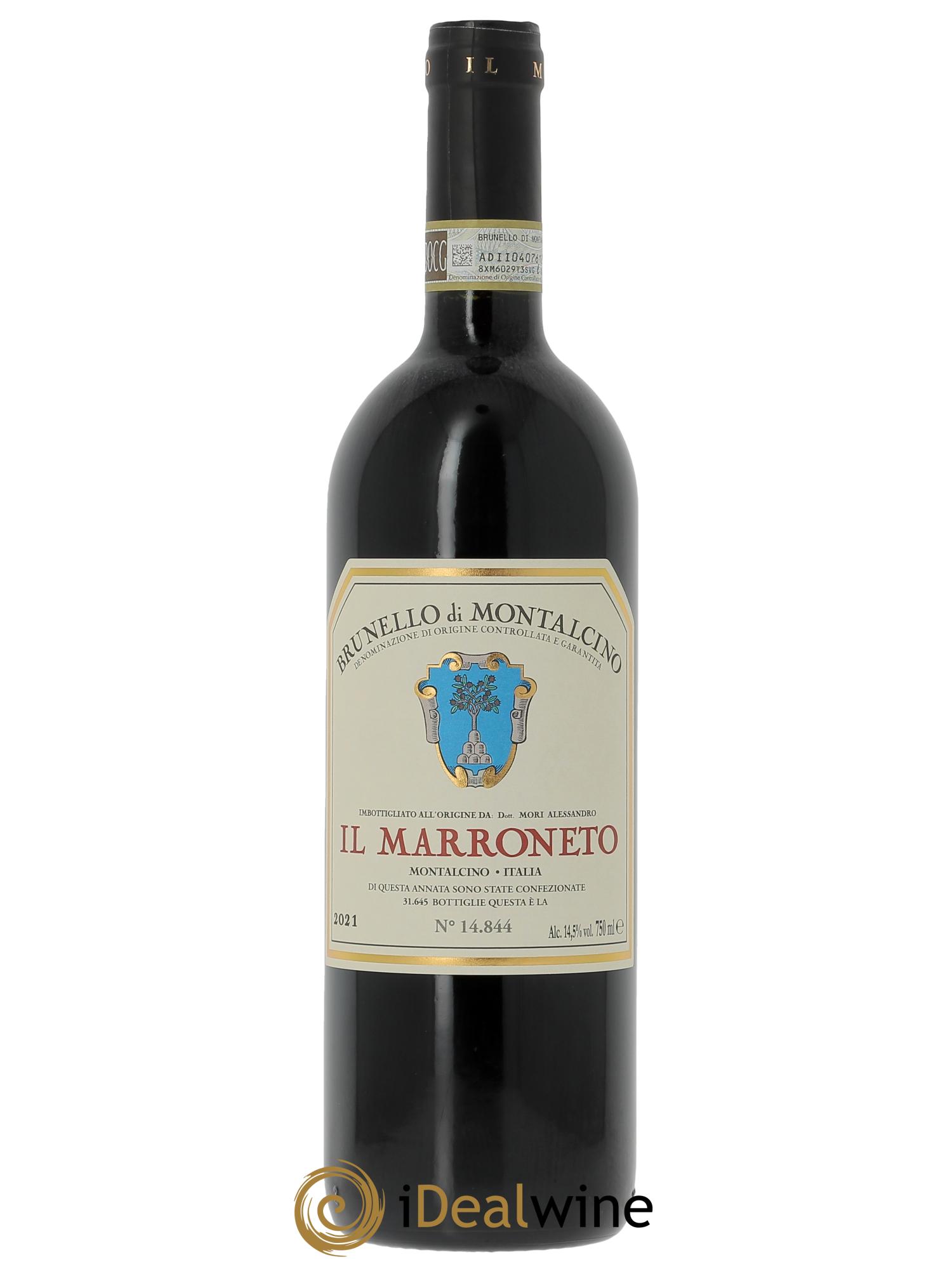 Brunello di Montalcino DOCG Il Marroneto 2021 - Lot de 1 bouteille - 0