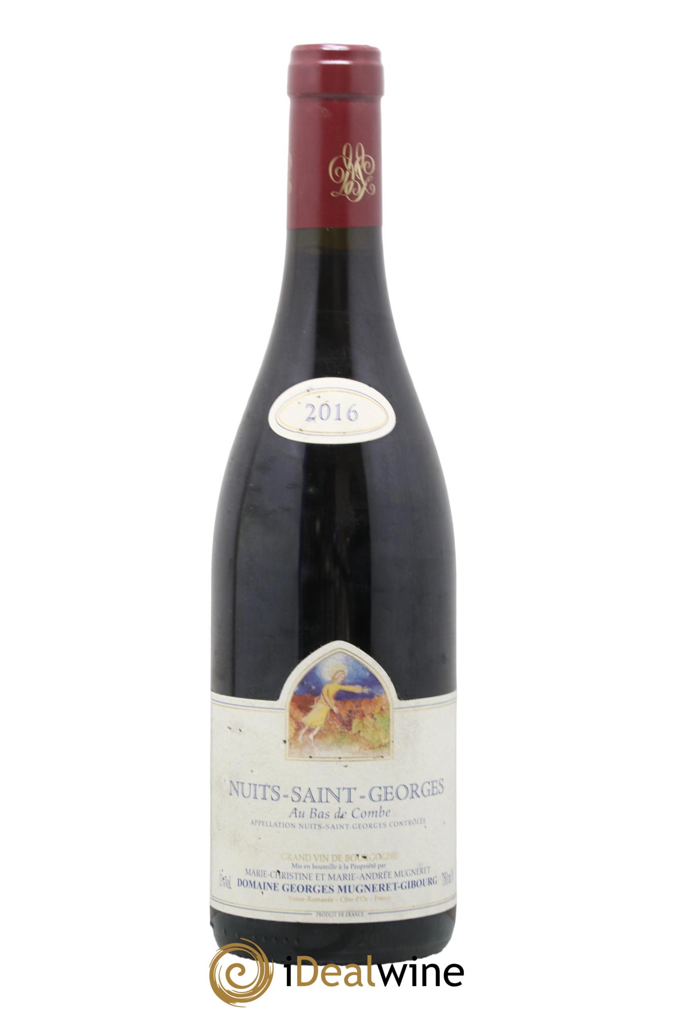 Nuits-Saint-Georges Au Bas de Combe Mugneret-Gibourg (Domaine) 2016 - Lot de 1 bouteille - 0