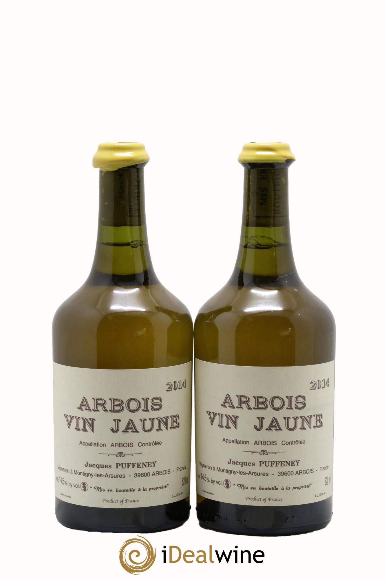 Arbois Vin Jaune Jacques Puffeney 2014 - Lot of 2 Clavelins - 0