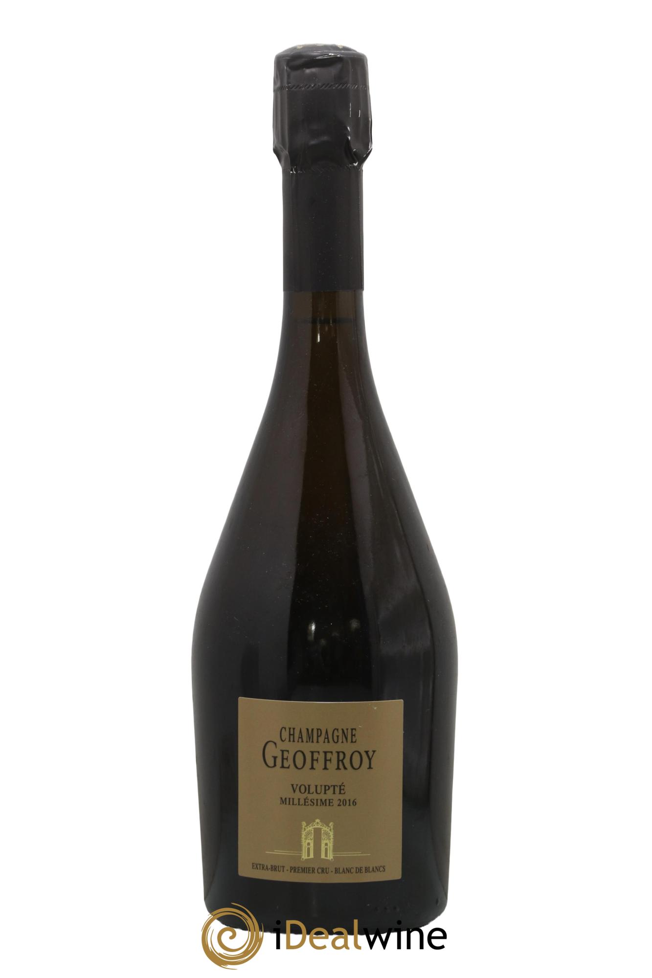 Champagne 1er Cru Extra-Brut Blanc de Blancs Volupté Geoffroy 2016 - Lot de 1 bouteille - 0