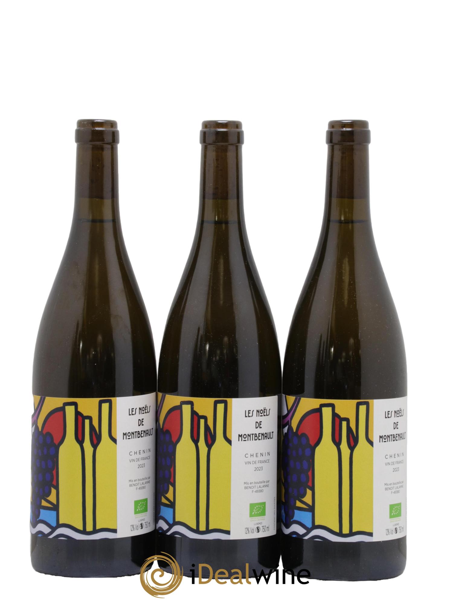 Vin de France Les Noëls de Montbenault Benoit Lalanne 2023 - Lot de 3 bouteilles - 0