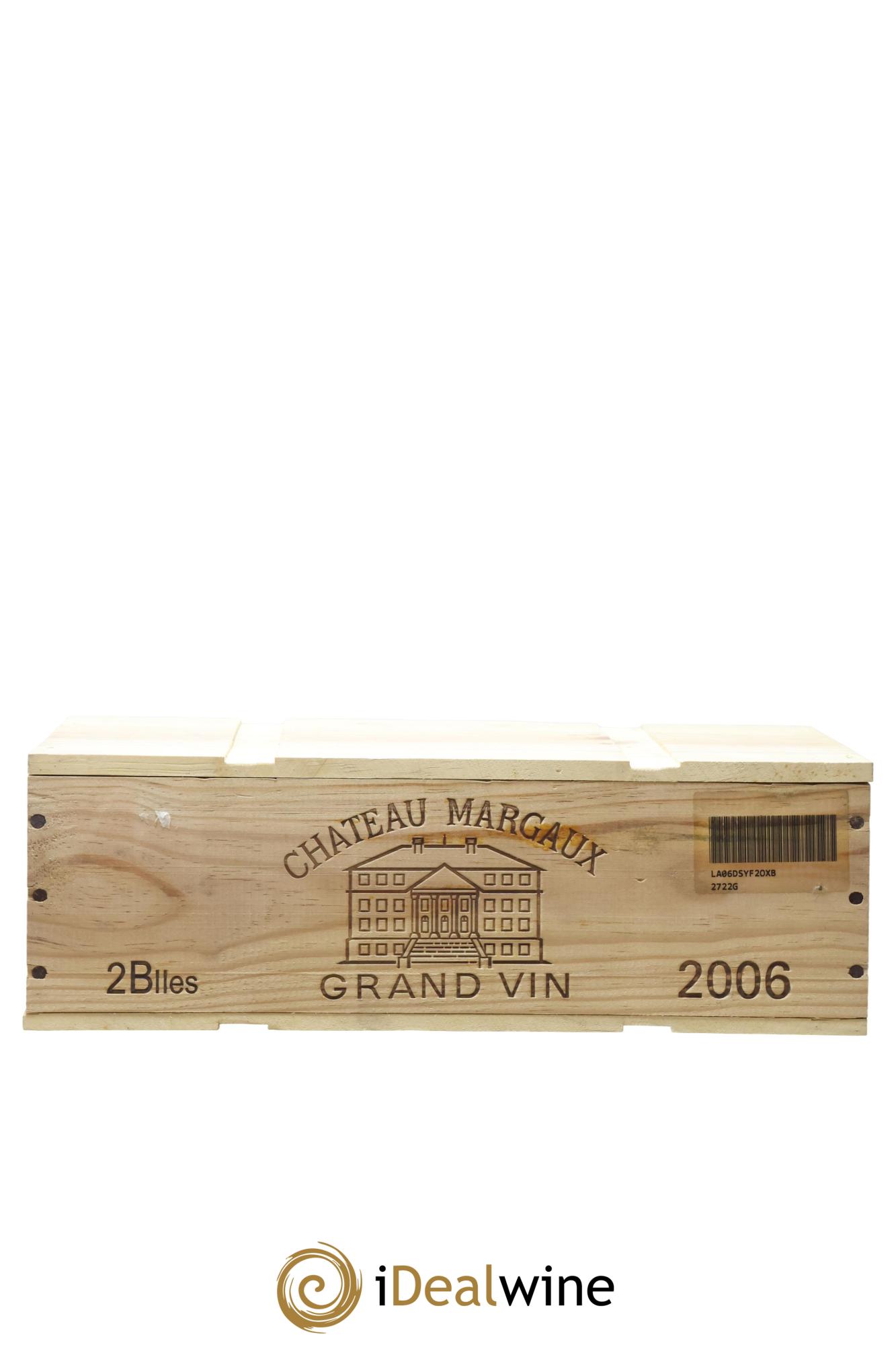 Château Margaux 1er Grand Cru Classé 2006 - Lot de 2 bouteilles - 3