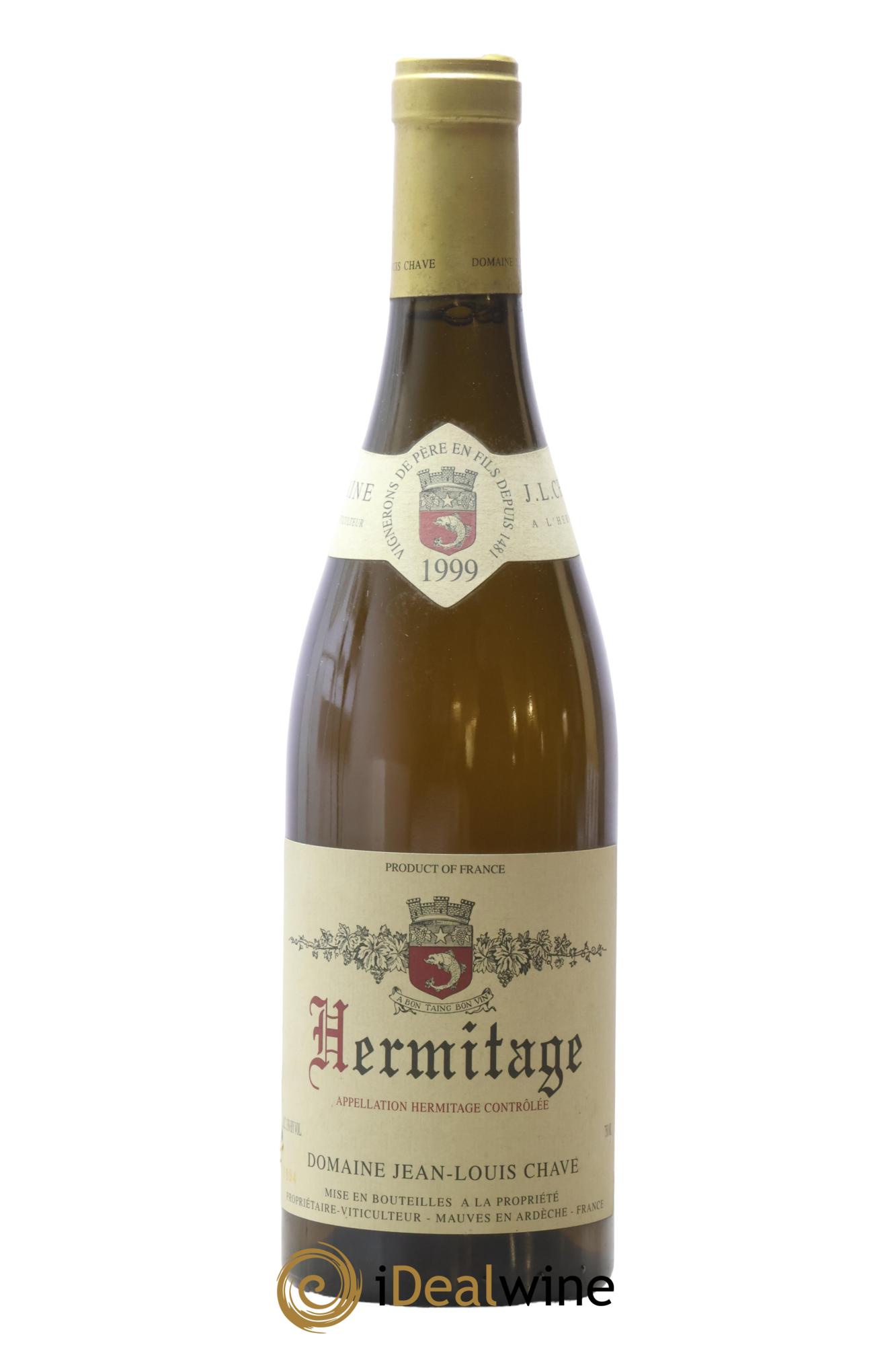 Hermitage Jean-Louis Chave 1999 - Lot de 1 bouteille - 0