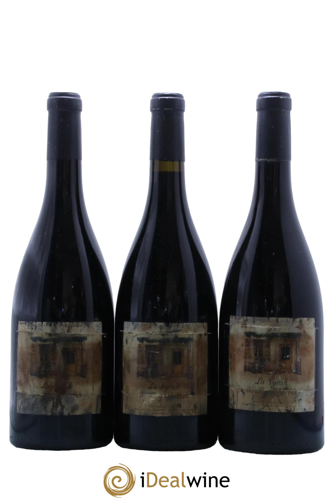 Pays d'Hérault Mont Baudile La Syrah de Pey Cherres Domaine Supply Royer 2005 - Lot de 3 bouteilles - 0