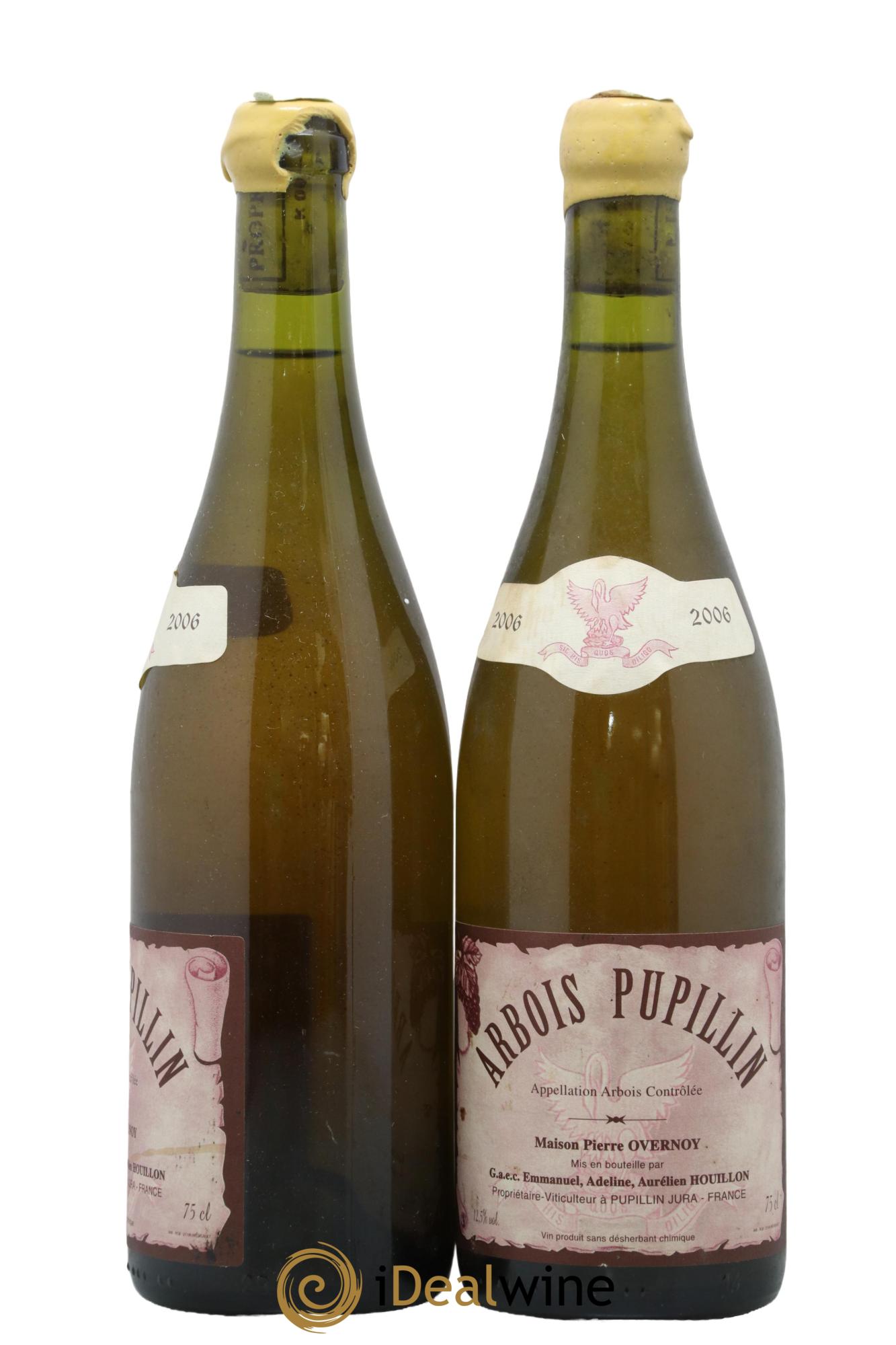 Arbois-Pupillin Savagnin (cire jaune) Overnoy-Houillon (Domaine) 2006 - Lot de 2 bouteilles - 1