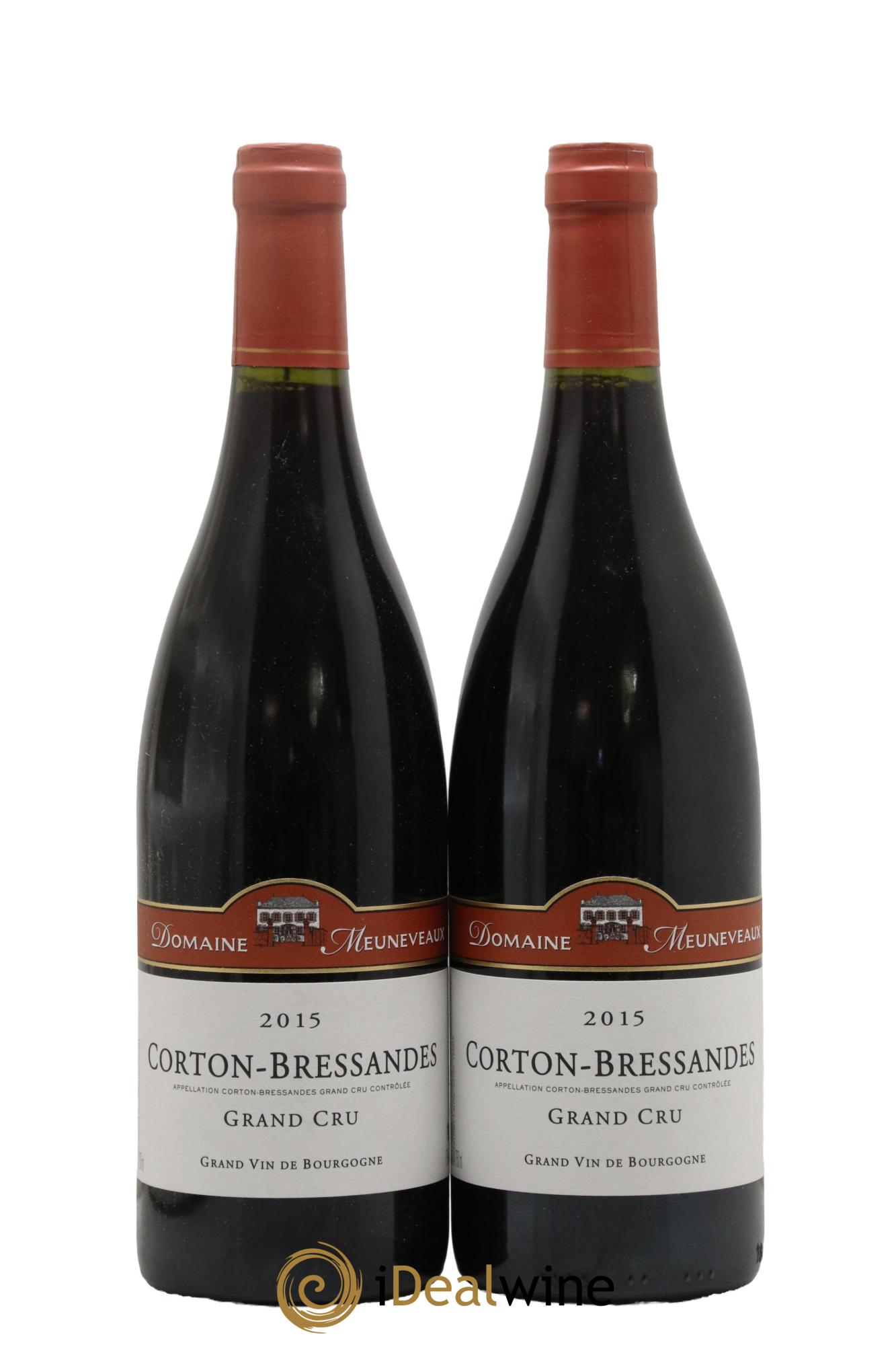 Cortone-Bressandes Grand Cru Domaine Meuneveaux Bressandes Domaine Meuneveaux 2015 - Lot de 2 bouteilles - 0