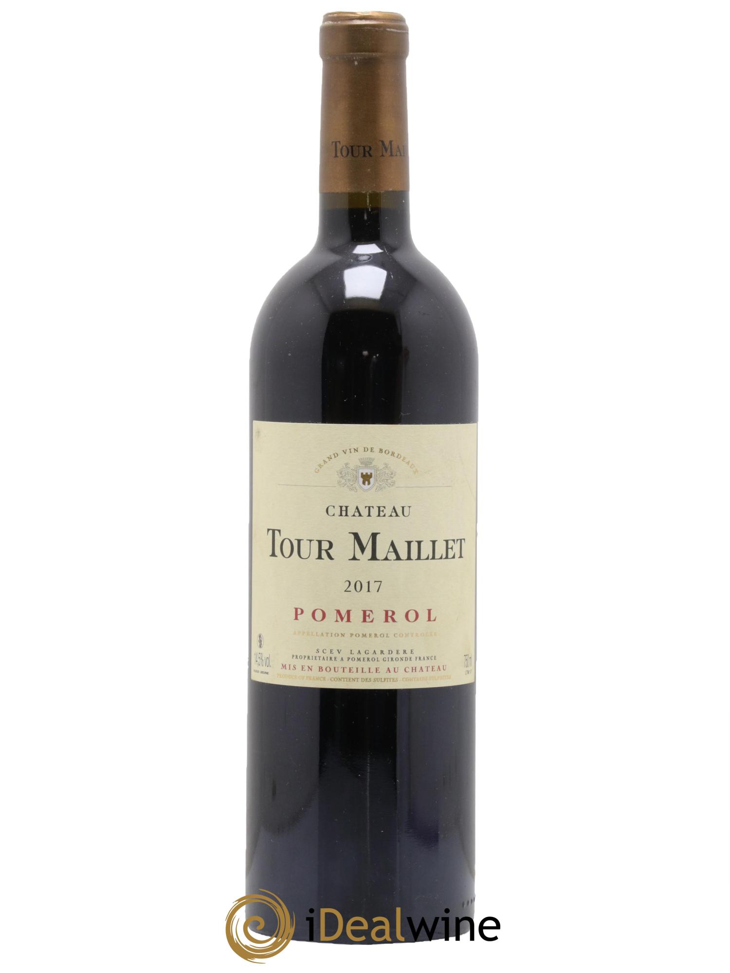 Château Tour Maillet 2017 - Lot de 1 bouteille - 0