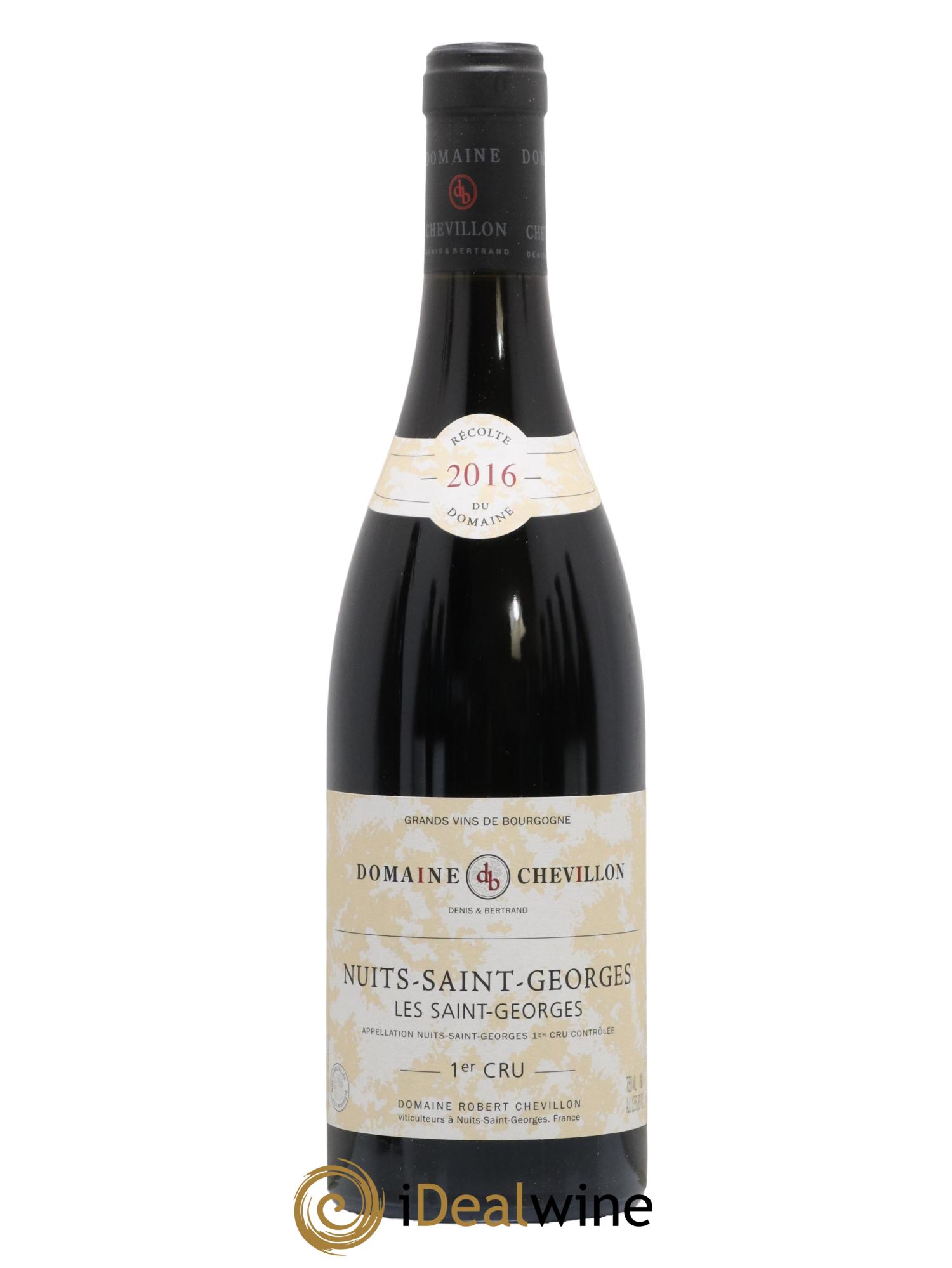 Nuits-Saint-Georges 1er Cru Les Saint Georges Robert Chevillon 2016 - Lot de 1 bouteille - 0