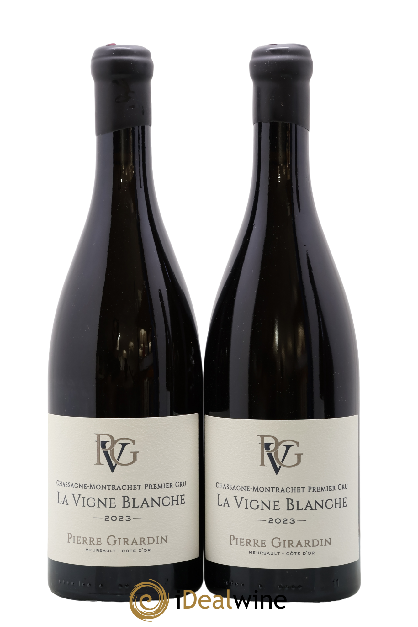 Chassagne-Montrachet 1er Cru Vigne Blanche Pierre Girardin 2023 - Lot de 2 bouteilles - 0