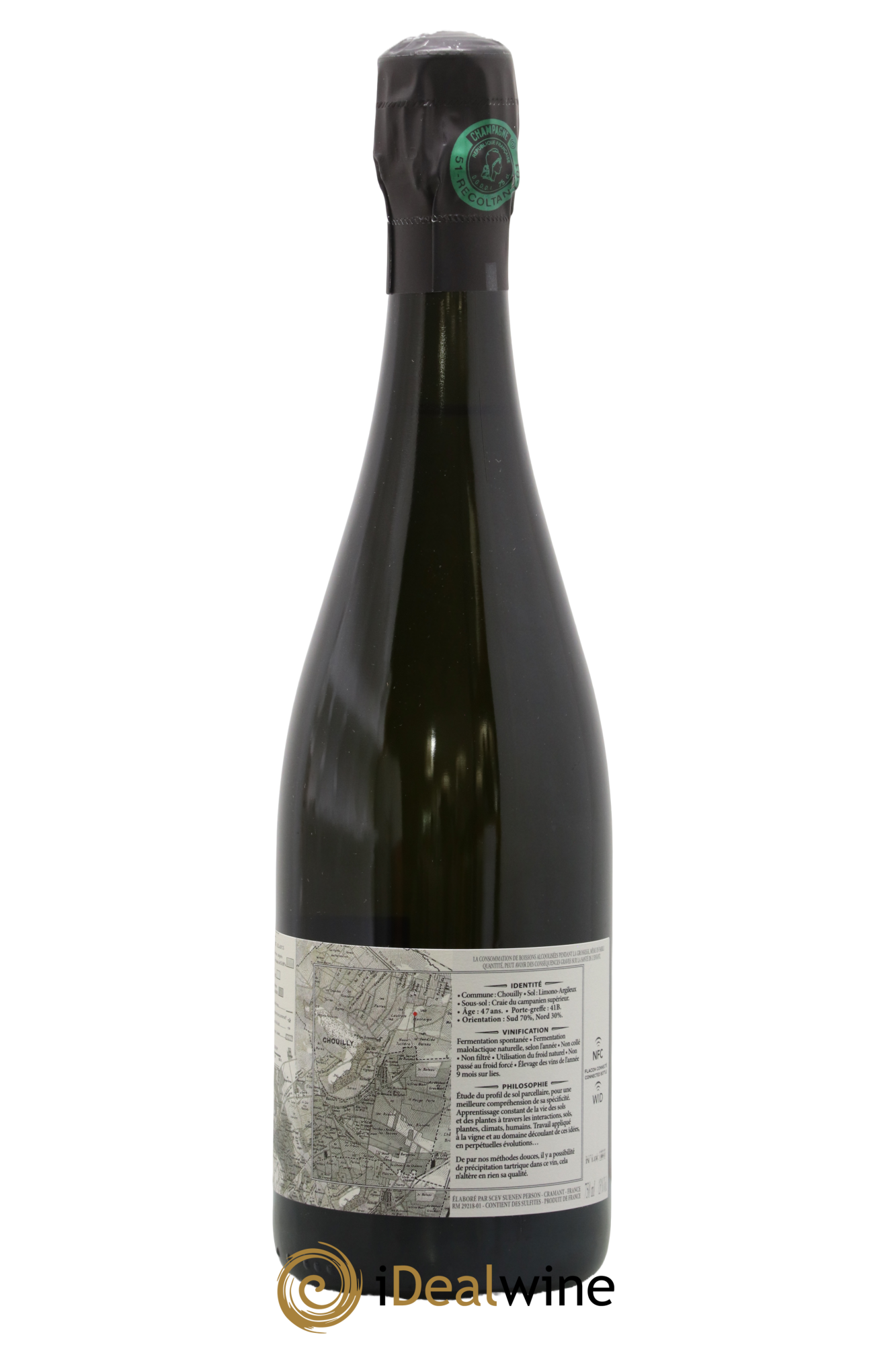 Grand Cru Extra-Brut Blanc de Blancs Le Mont-Aigu Suenen 2018 - Lotto di 1 bottiglia - 1