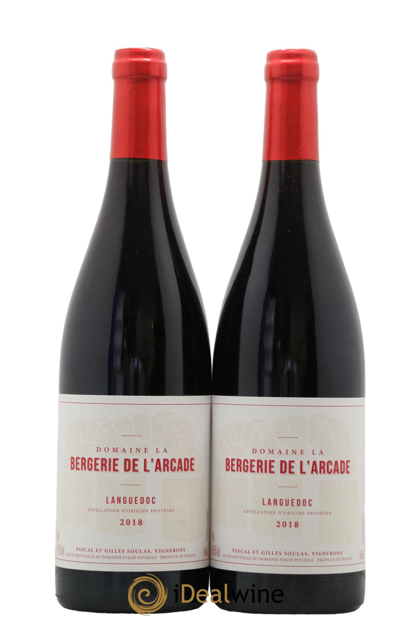 Languedoc La Bergerie de l'Arcade (Domaine) 2018 - Lot de 2 bouteilles - 0