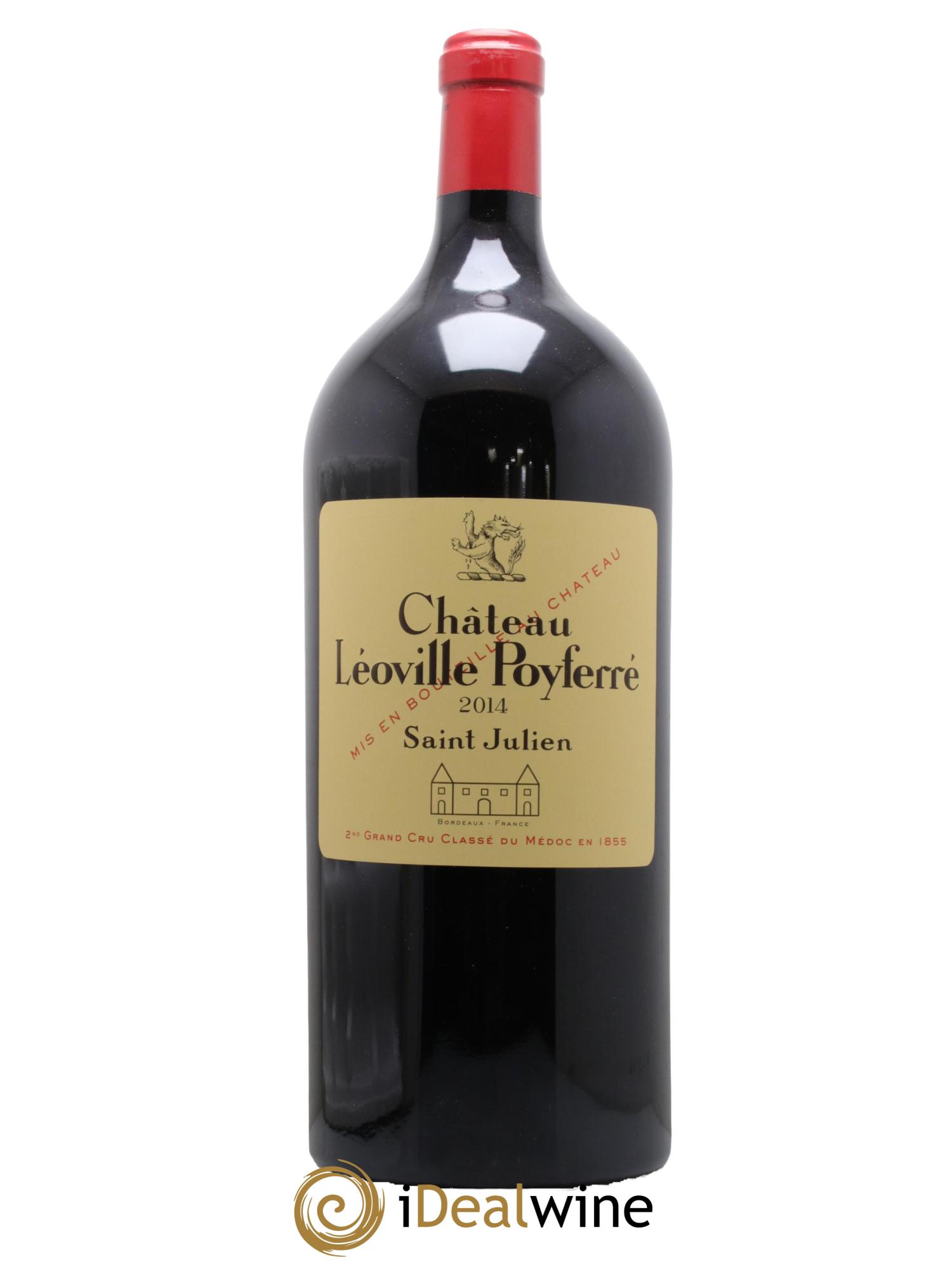 Château Léoville Poyferré 2ème Grand Cru Classé 2014 - Lot de 1 mathusalem - 0