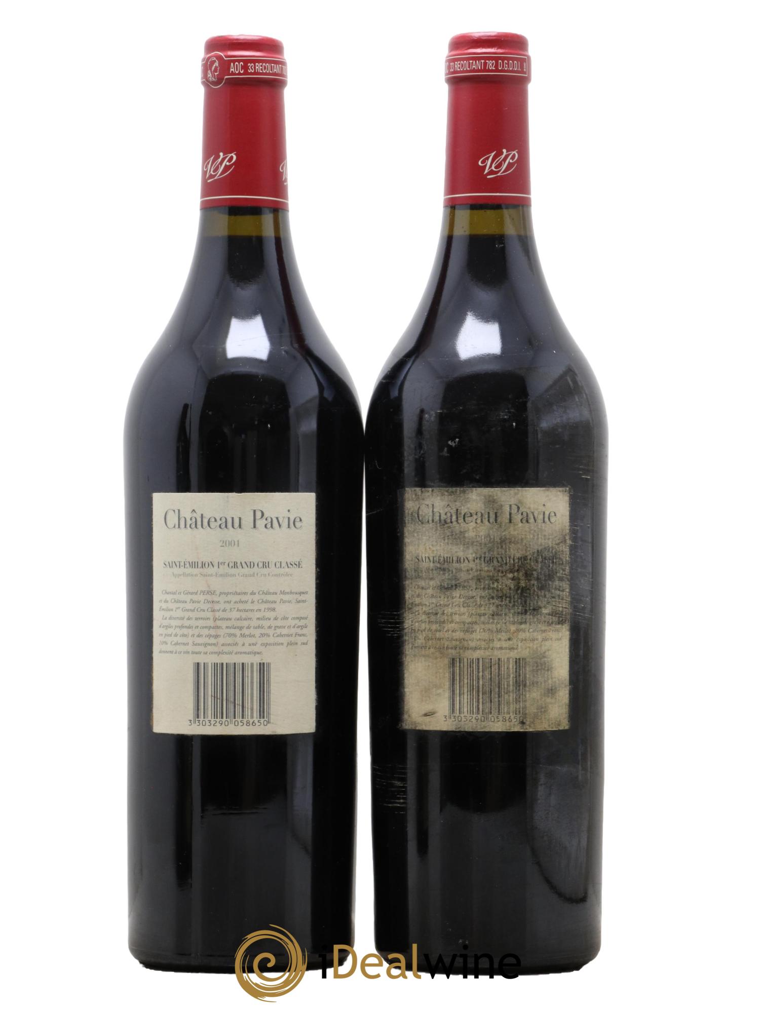 Château Pavie 1er Grand Cru Classé A 2001 - Lot de 2 bouteilles - 1
