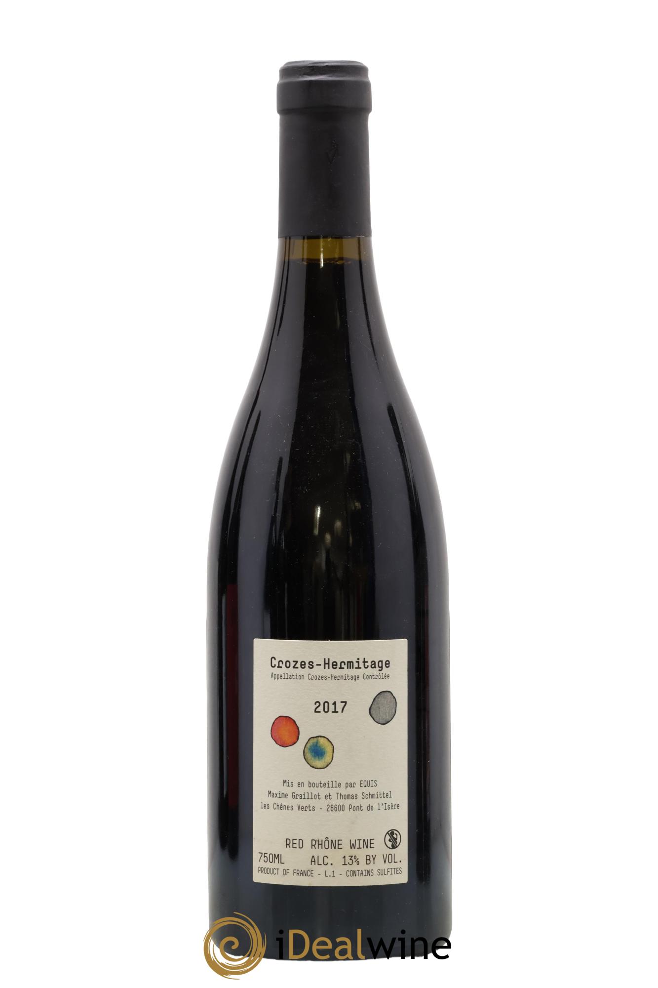 Crozes-Hermitage Vignes Franches Lises (Domaine des) 2017 - Lot of 1 bottle - 1