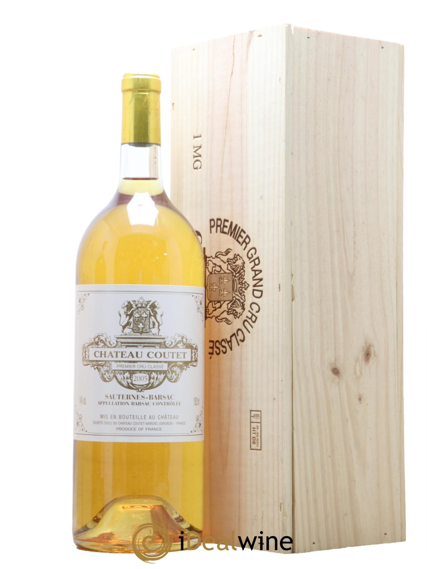 Château Coutet 1er Grand Cru Classé 2005 - Lotto di 1 magnum - 0
