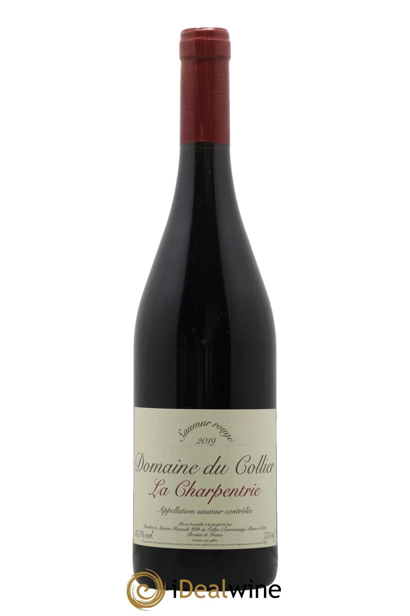 Saumur La Charpentrie Domaine du Collier 2019 - Lot de 1 bouteille - 0