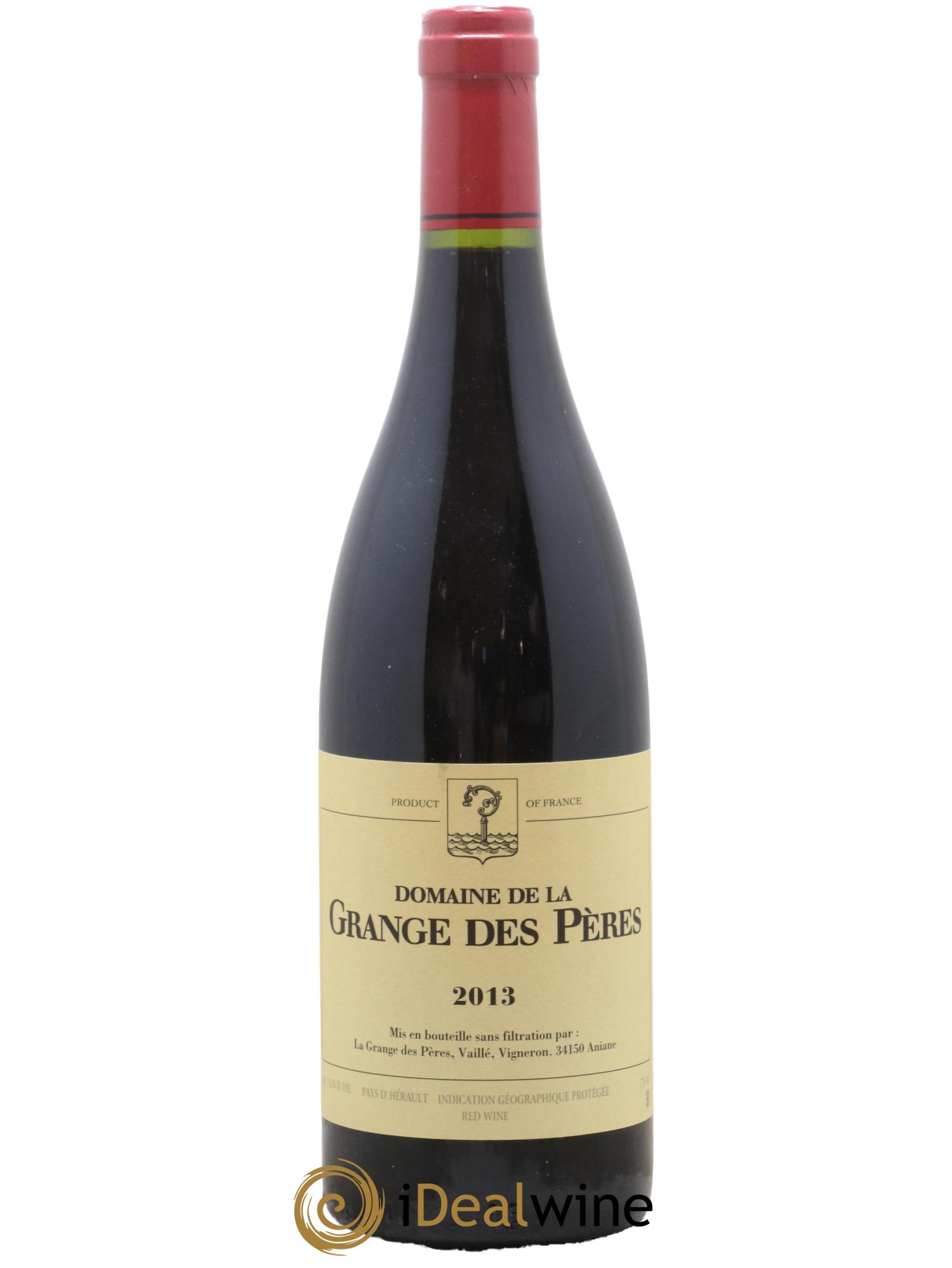 Pays d'Hérault Grange des Pères Laurent Vaillé 2013 - Lot de 1 bouteille - 0