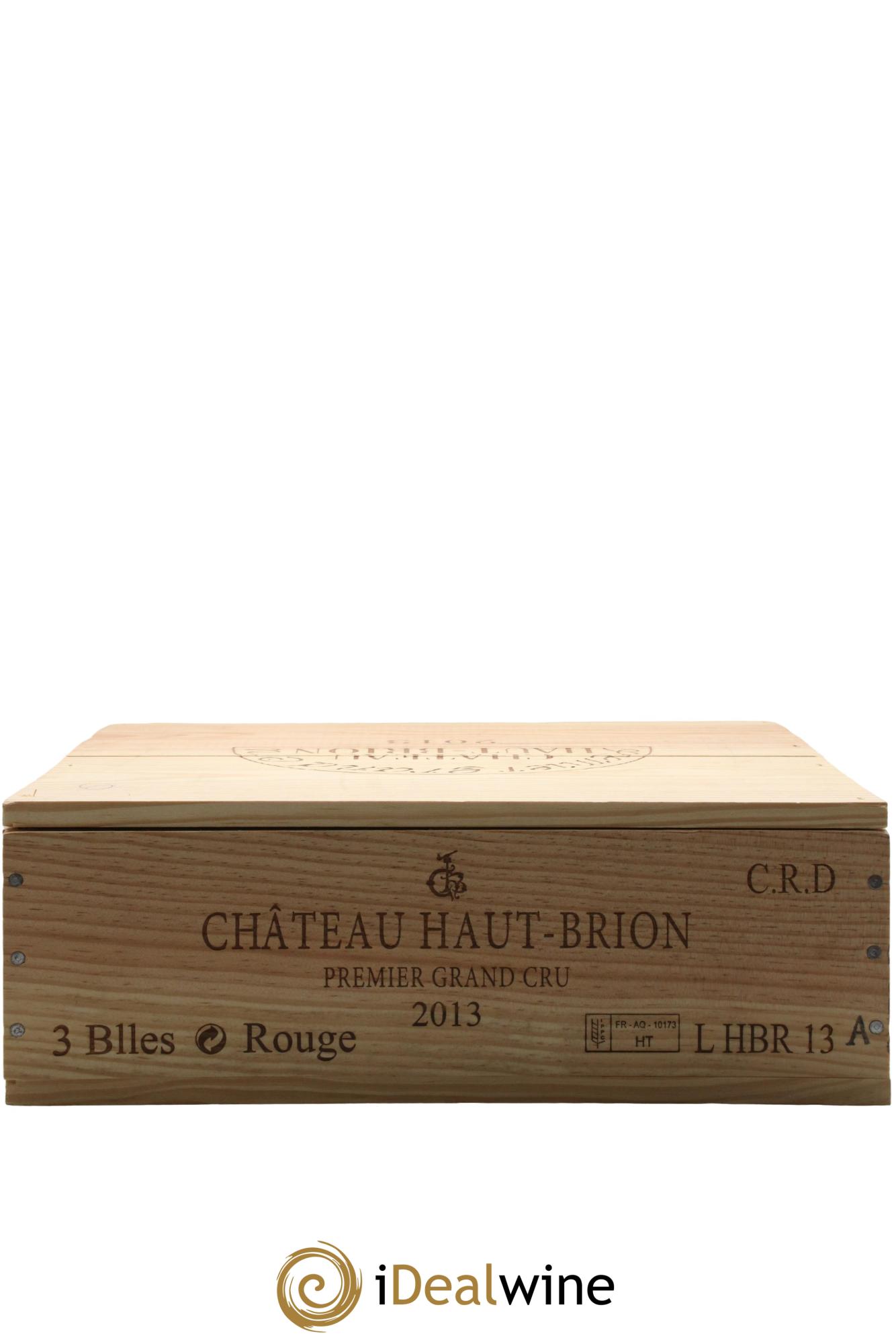 Château Haut Brion 1er Grand Cru Classé 2013 - Lot of 3 bottles - 3