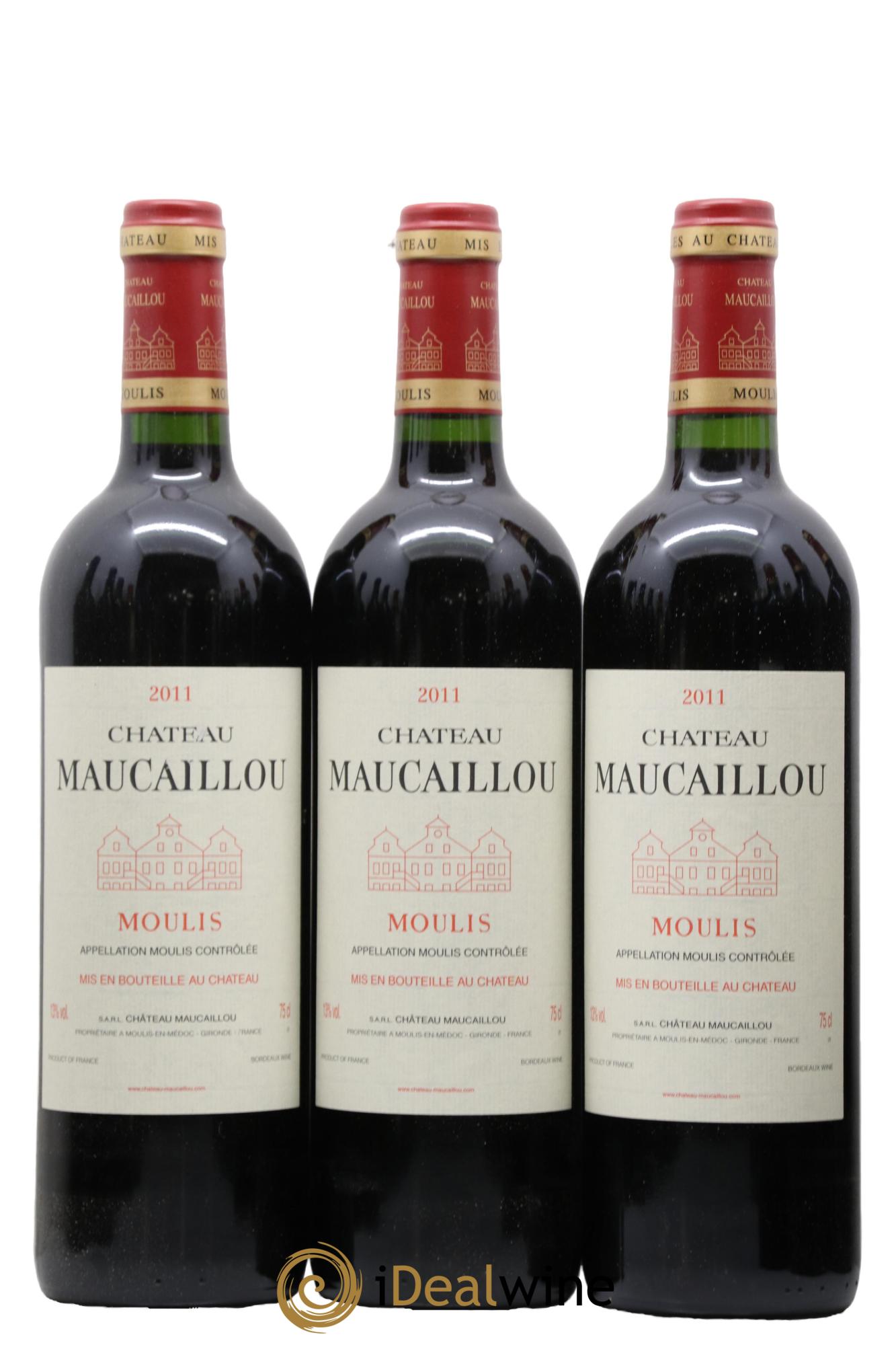 Château Maucaillou 2011 - Lot de 6 bouteilles - 1