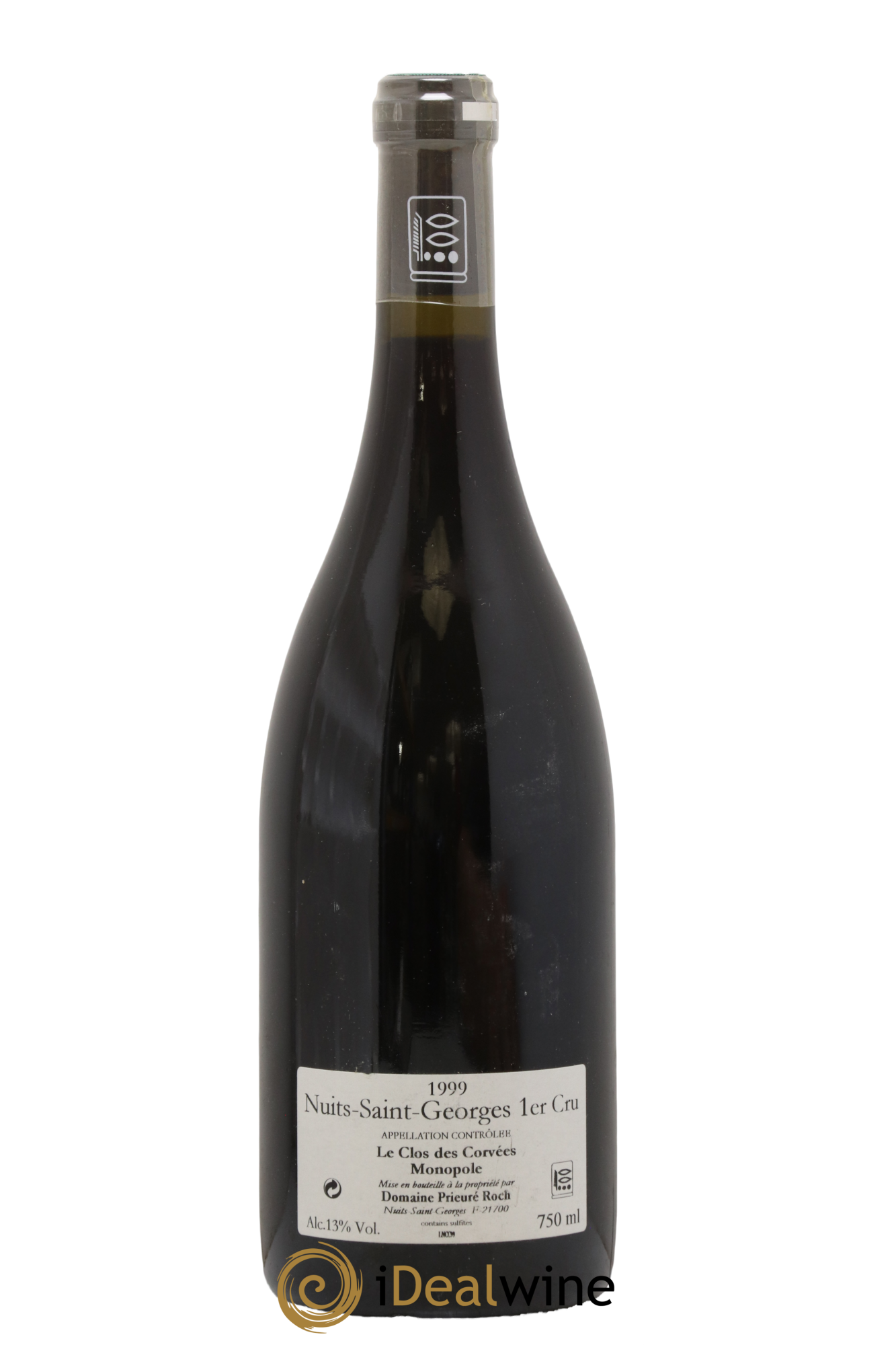 Nuits-Saint-Georges 1er Cru Le Clos des Corvées Prieuré Roch 1999 - Lot de 1 bouteille - 1