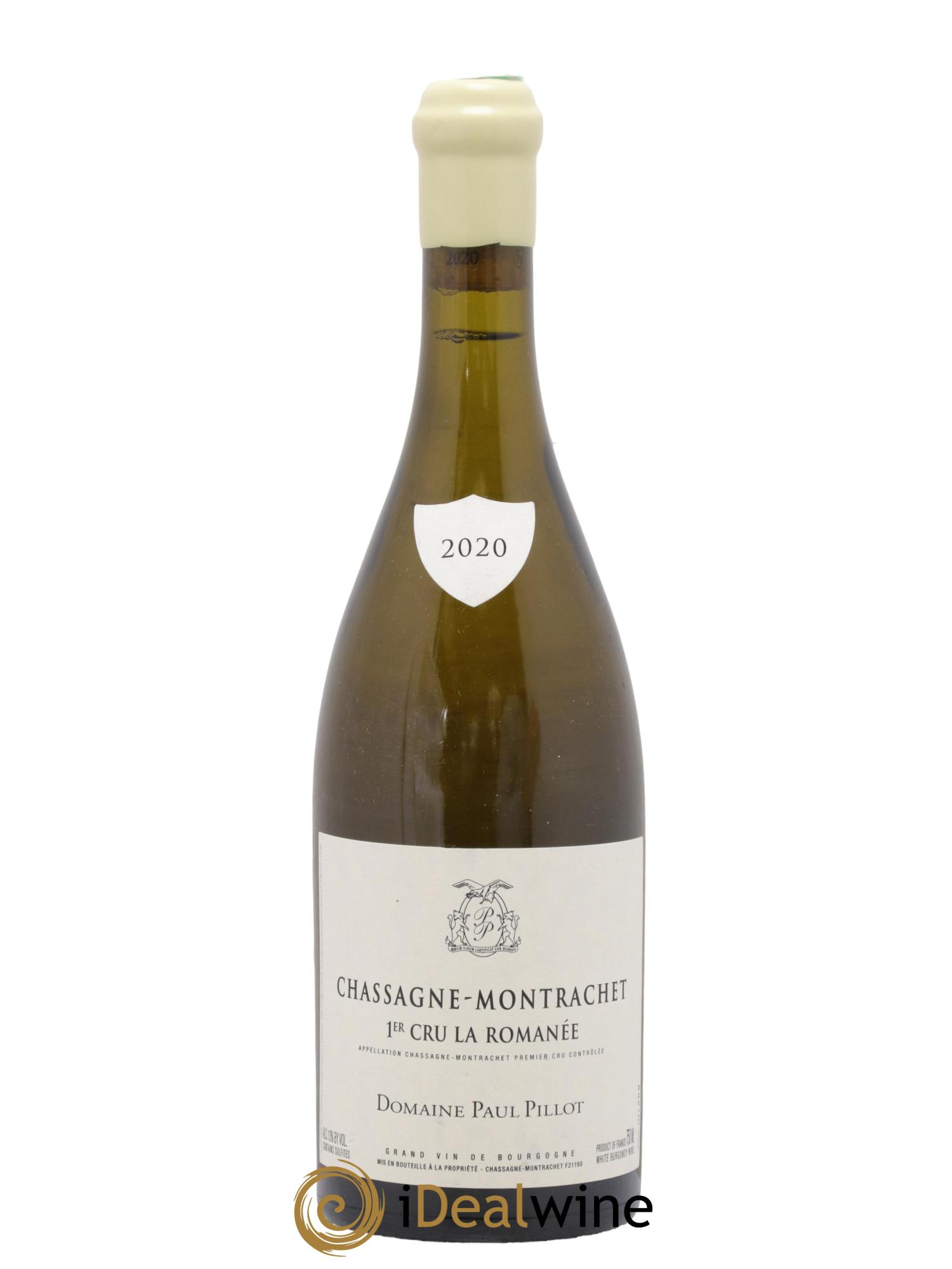 Chassagne-Montrachet 1er Cru La Romanée Paul Pillot (Domaine) 2020 - Posten von 1 Flasche - 0