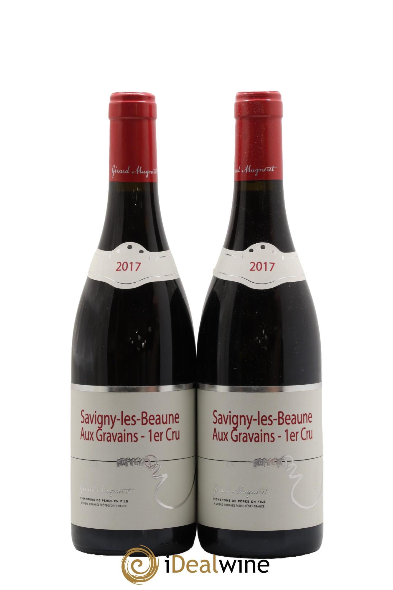 Savigny-lès-Beaune 1er Cru Les Gravains Domaine Gerard Mugneret 2017 - Lot de 2 bouteilles - 0
