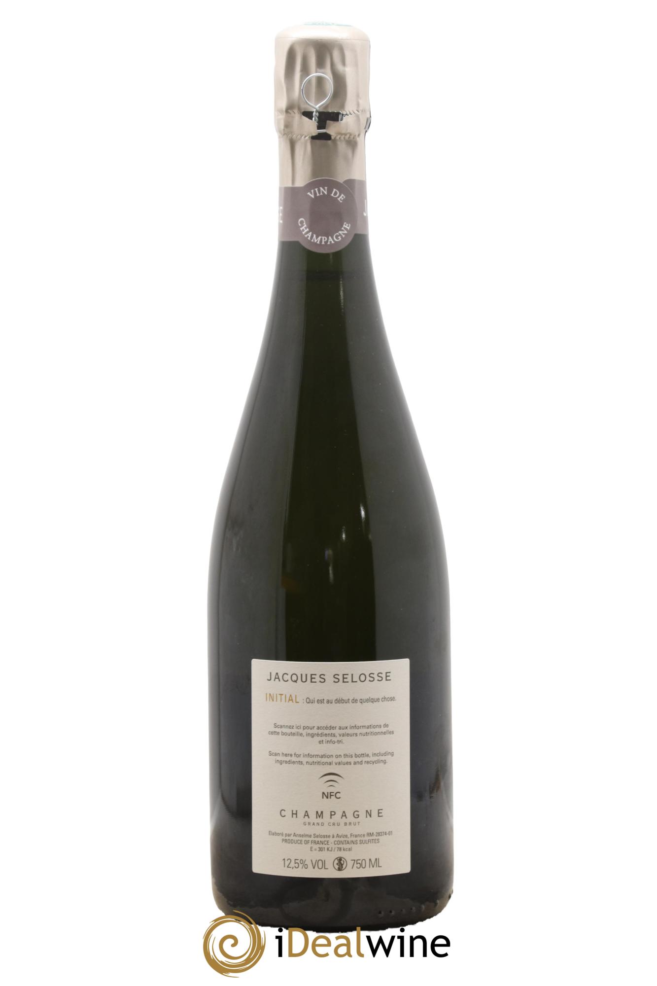 Initial Brut Jacques Selosse - Lot de 1 bouteille - 1