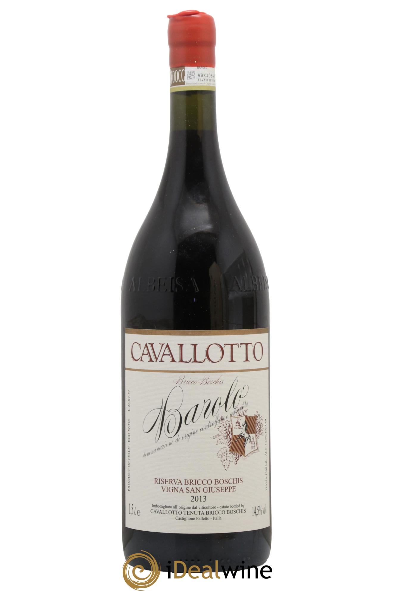 Barolo DOCG Riserva Bricco Boschis Vigna San Giuseppe Cavallotto 2013 - Lotto di 1 magnum - 1