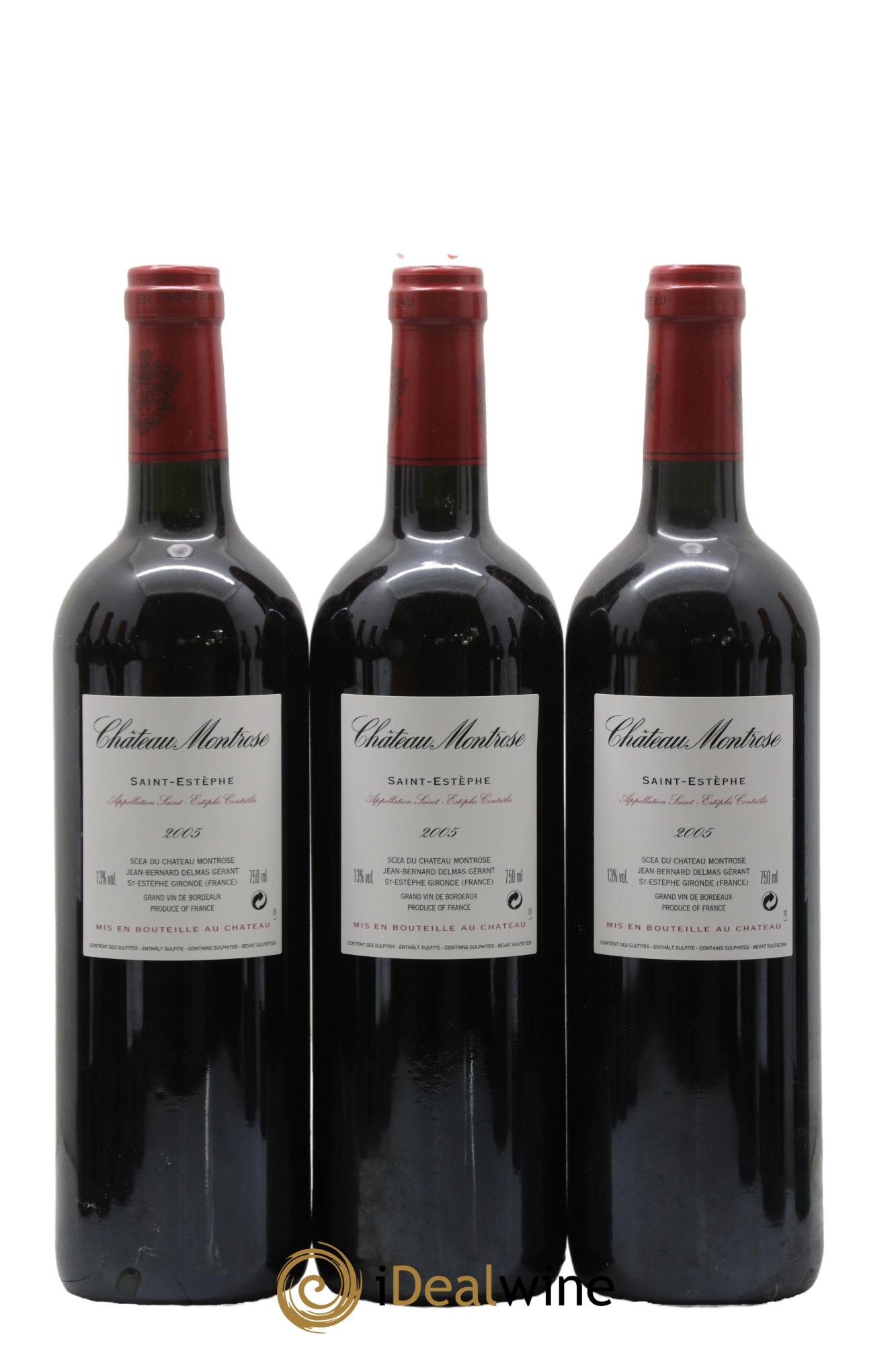 Château Montrose 2ème Grand Cru Classé 2005 - Lot of 12 bottles - 2