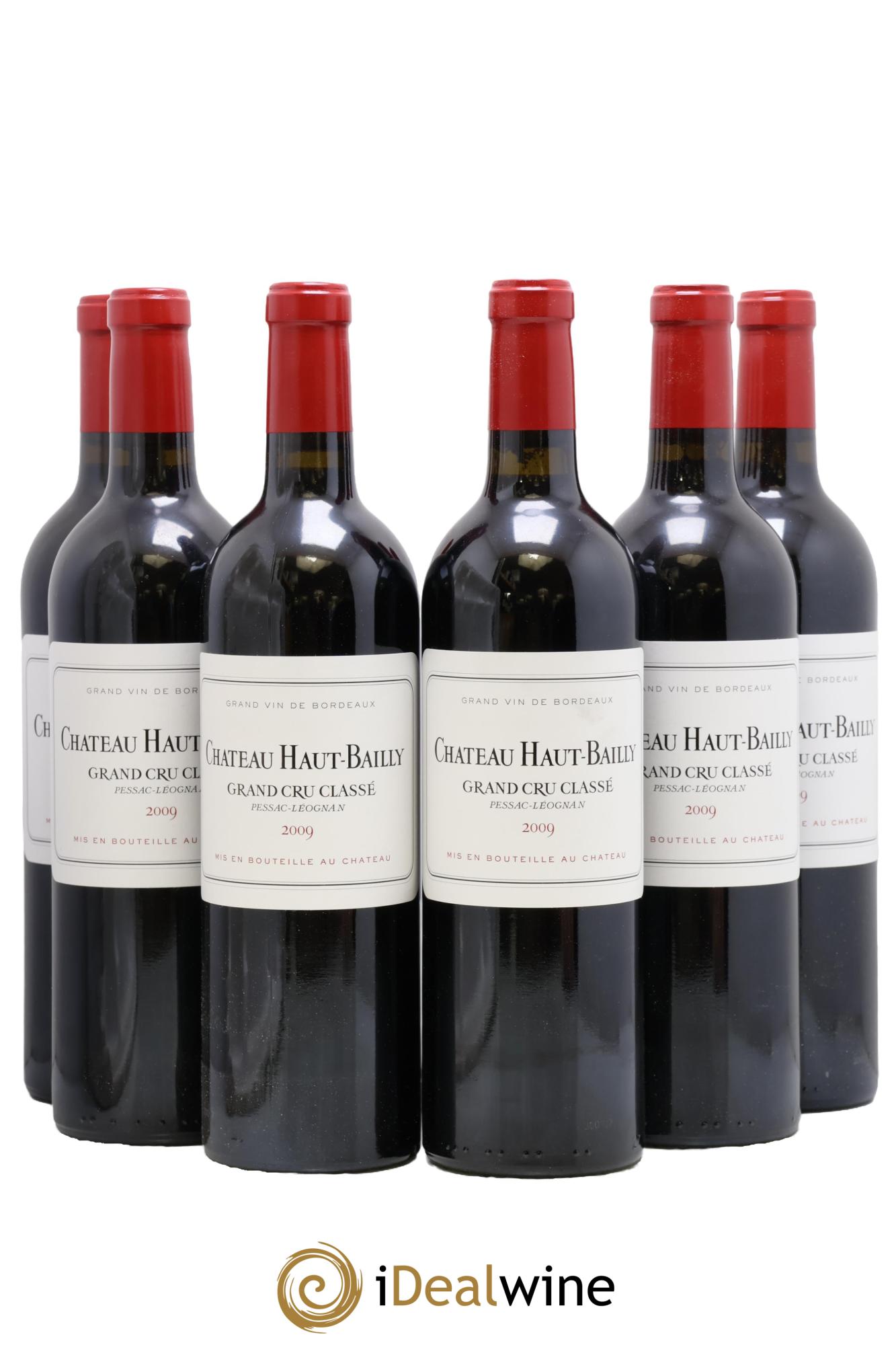 Château Haut-Bailly Cru Classé de Graves 2009 - Posten von 6 Flaschen - 0