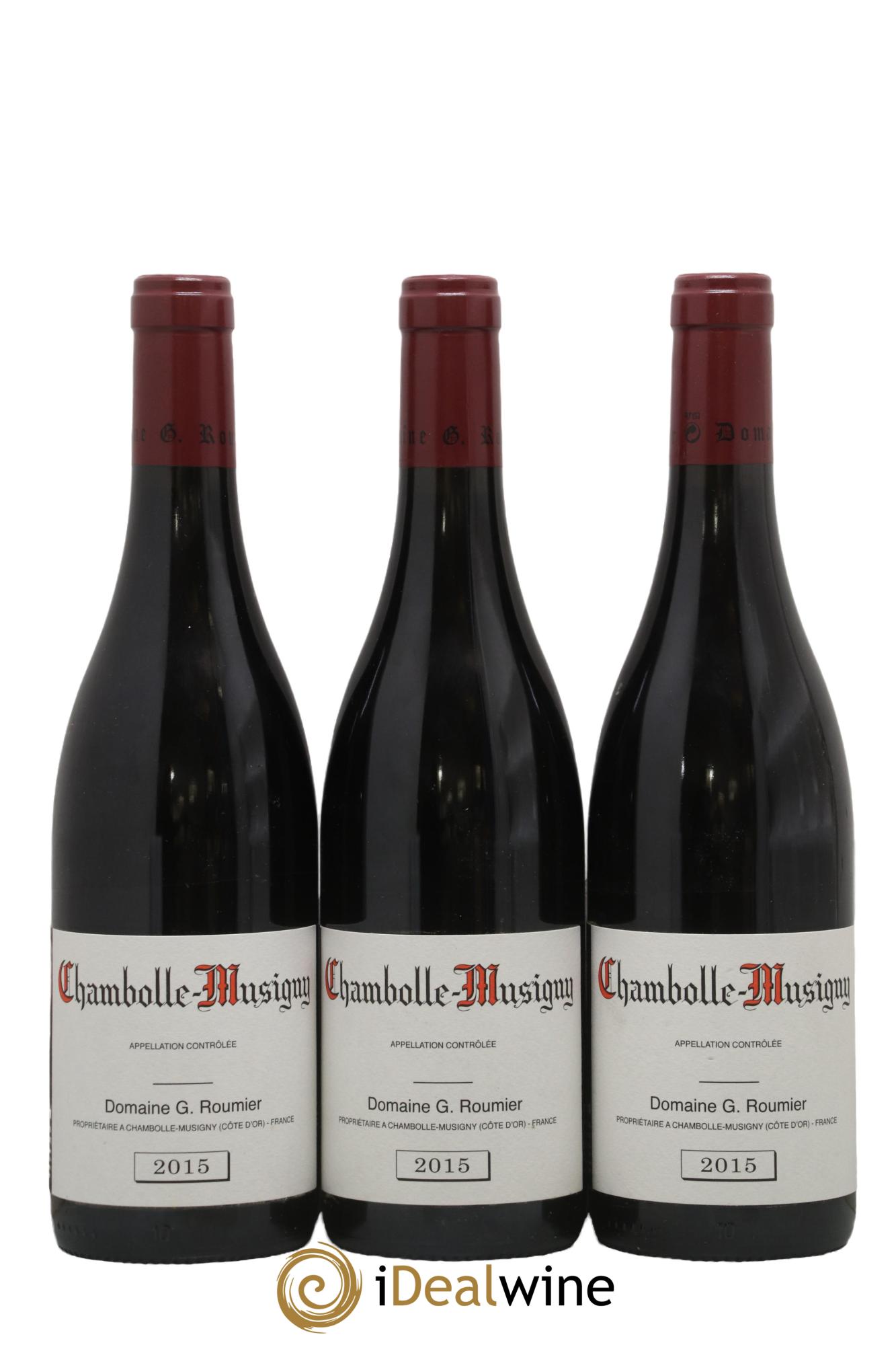 Chambolle-Musigny Georges Roumier (Domaine) 2015 - Lot de 3 bouteilles - 0