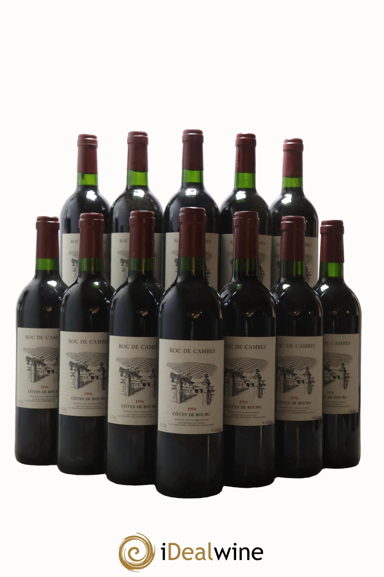 Roc de Cambes 1996 - Lot de 12 bouteilles - 0