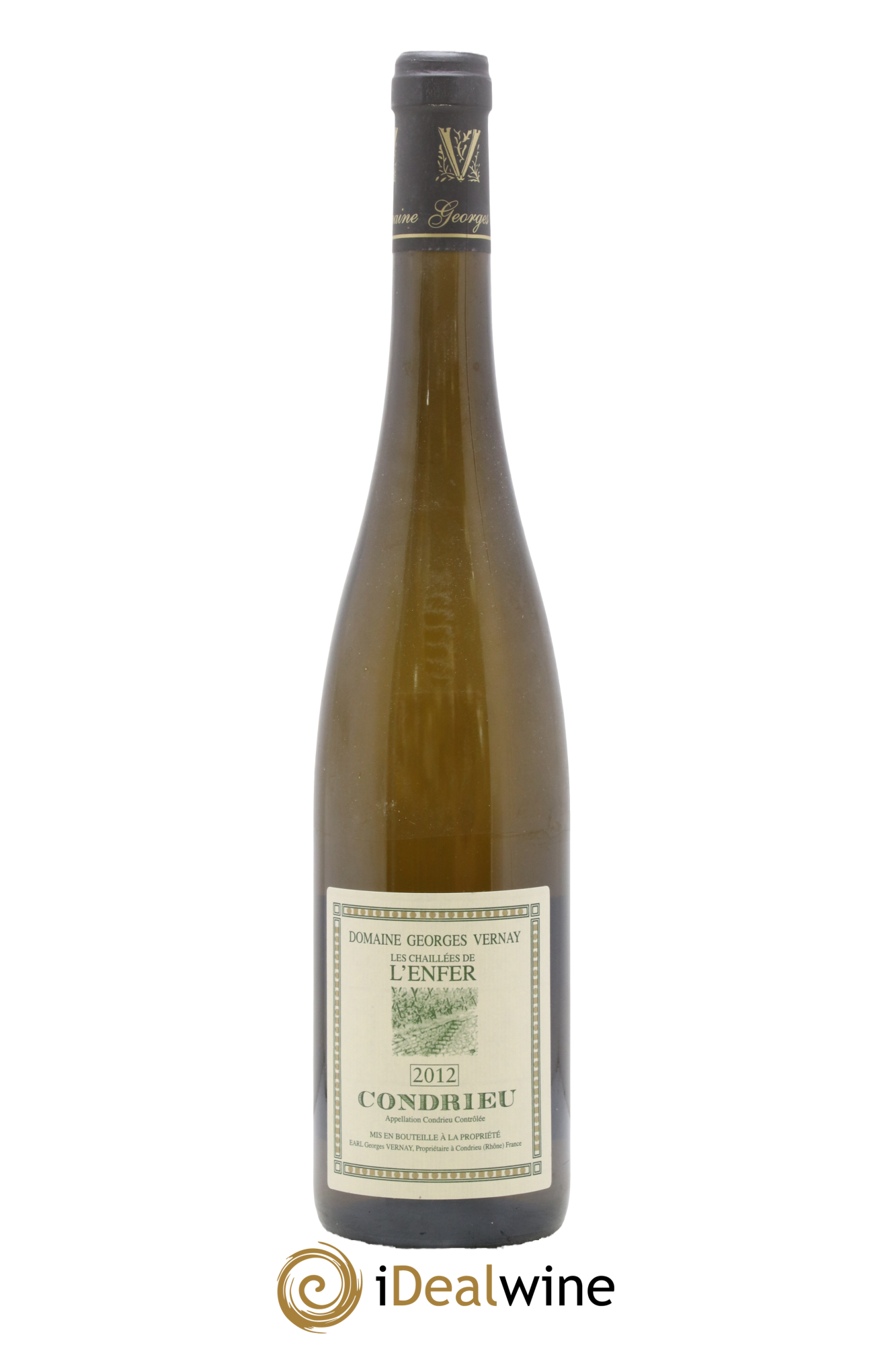 Condrieu Les Chaillées de l'Enfer Georges Vernay 2012 - Lot de 1 bouteille - 0
