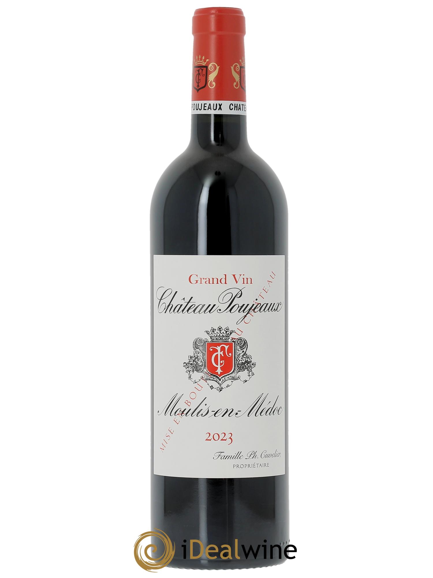Château Poujeaux (CBO à partir de 6 bts) 2023 - Lot de 1 bouteille - 0