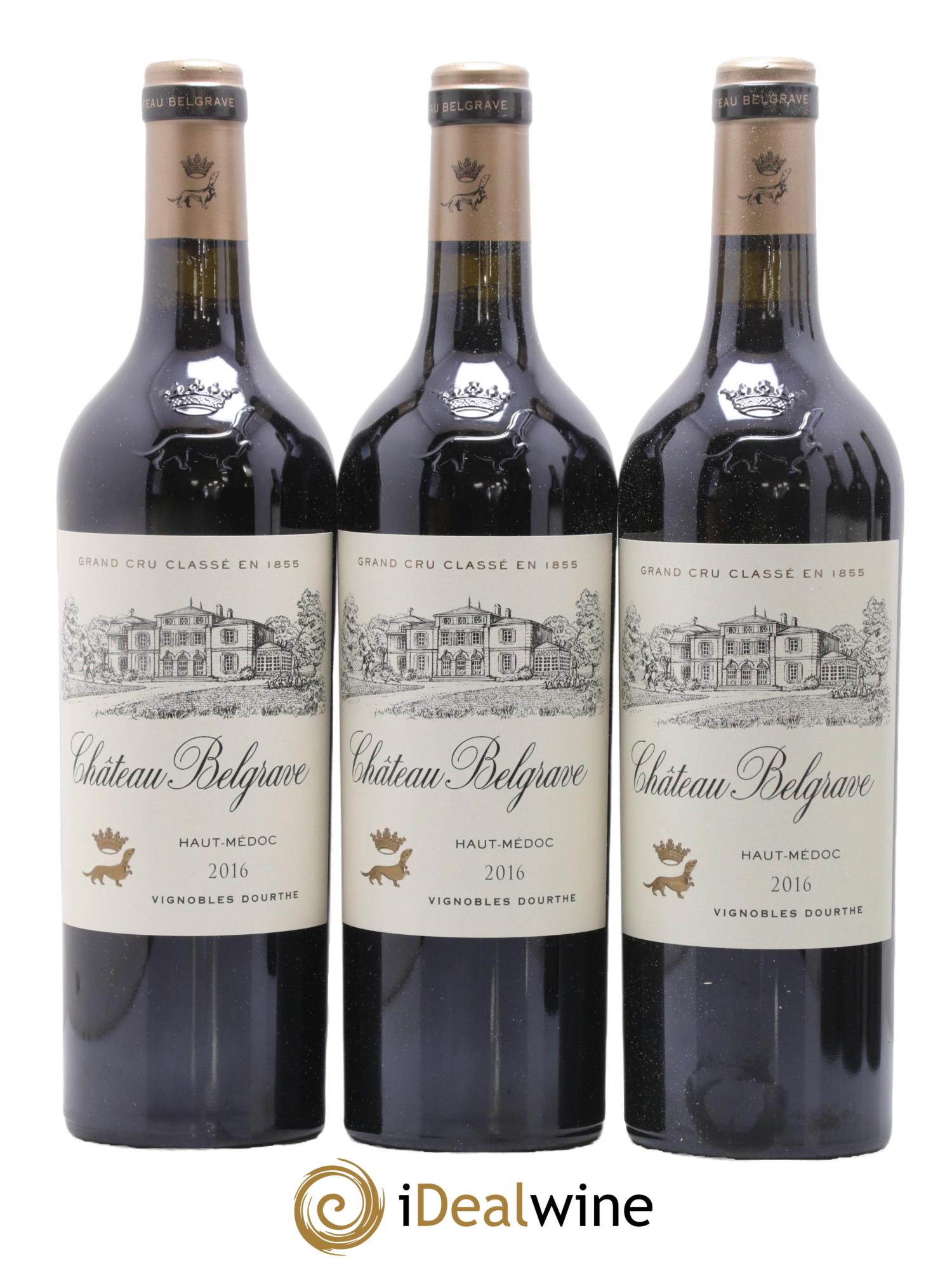 Château Belgrave 5ème Grand Cru Classé 2016 - Lotto di 6 bottiglie - 1