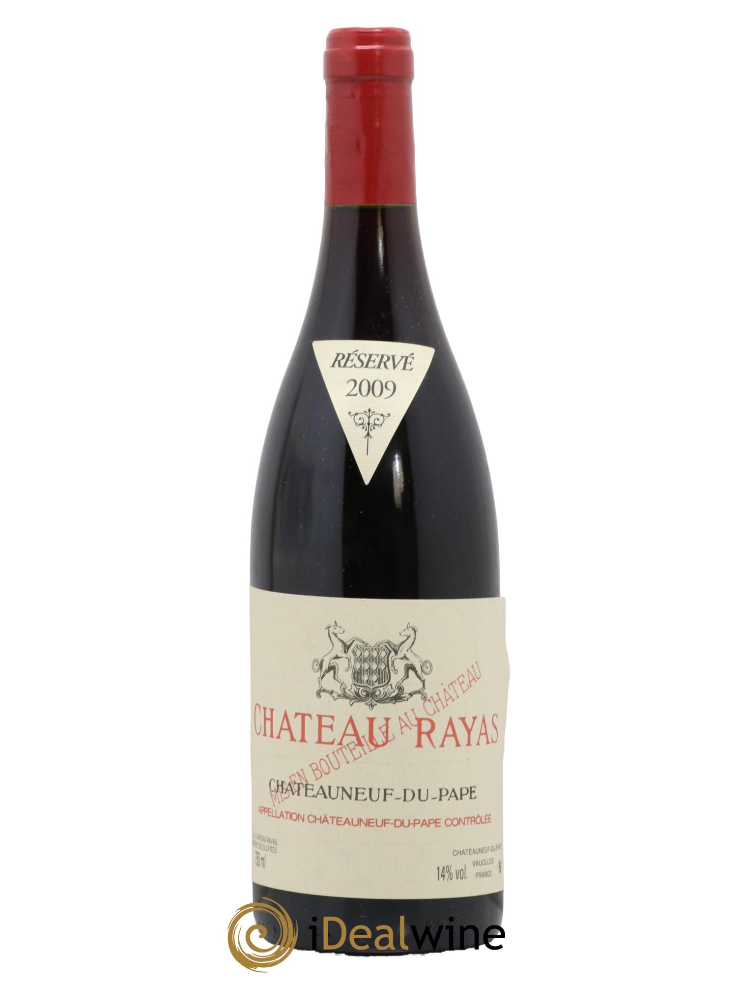 Châteauneuf-du-Pape Château Rayas Emmanuel Reynaud 2009 - Lot de 1 bouteille - 0