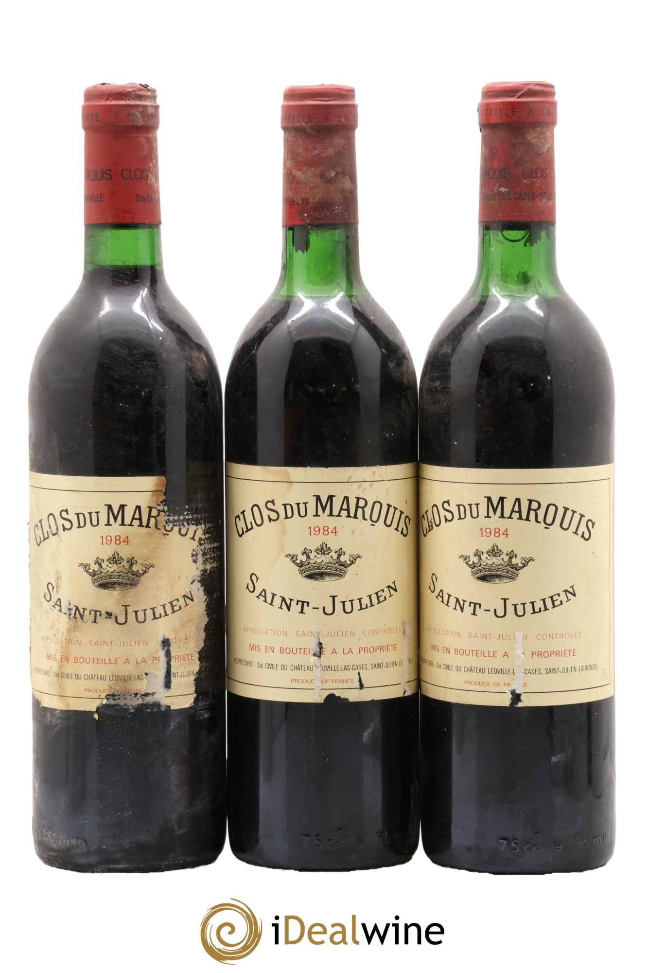 Clos du Marquis 1984 - Posten von 3 Flaschen - 0
