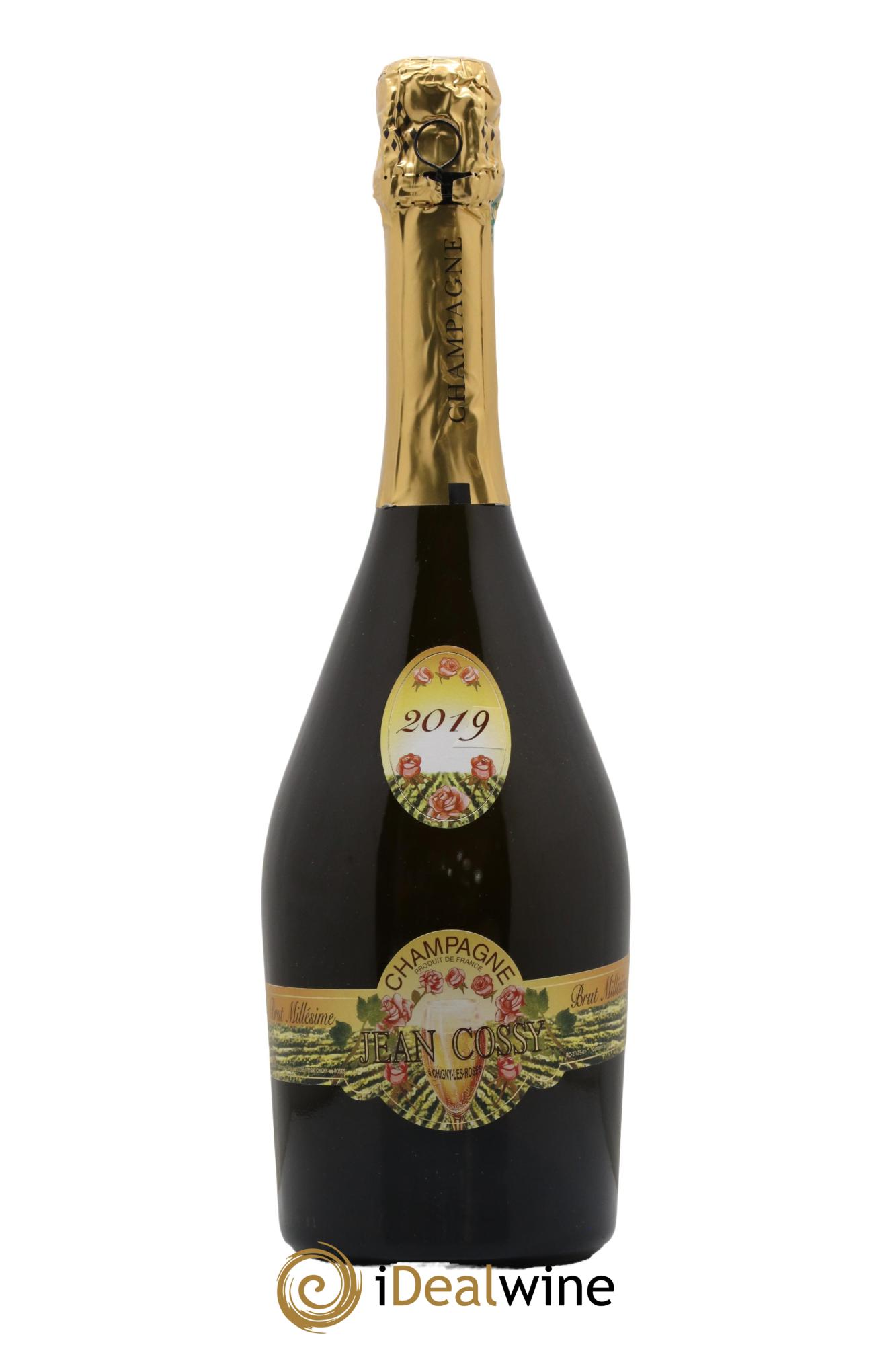 Champagne Brut Millésime Jean Cossy 2019 - Lotto di 1 bottiglia - 0