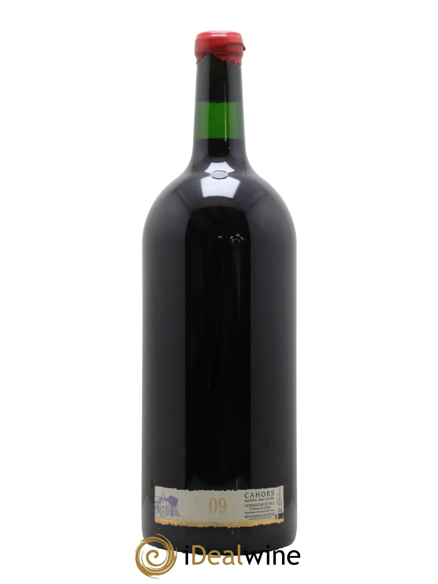 Cahors Château du Cèdre Pascal et Jean-Marc Verhaeghe GC 2009 - Lot de 1 double magnum - 2