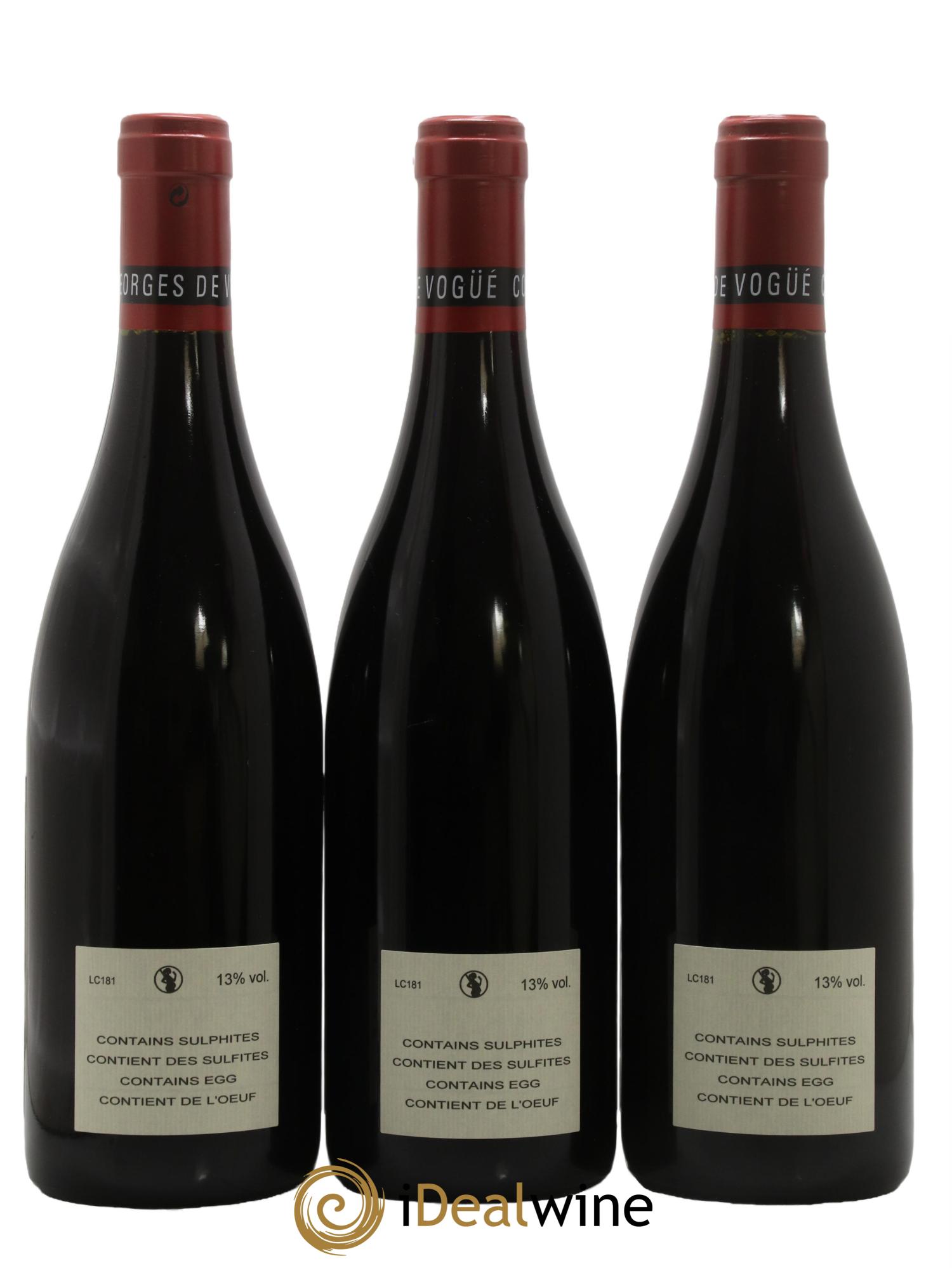 Chambolle-Musigny Comte Georges de Vogüé 2018 - Lot de 3 bouteilles - 1