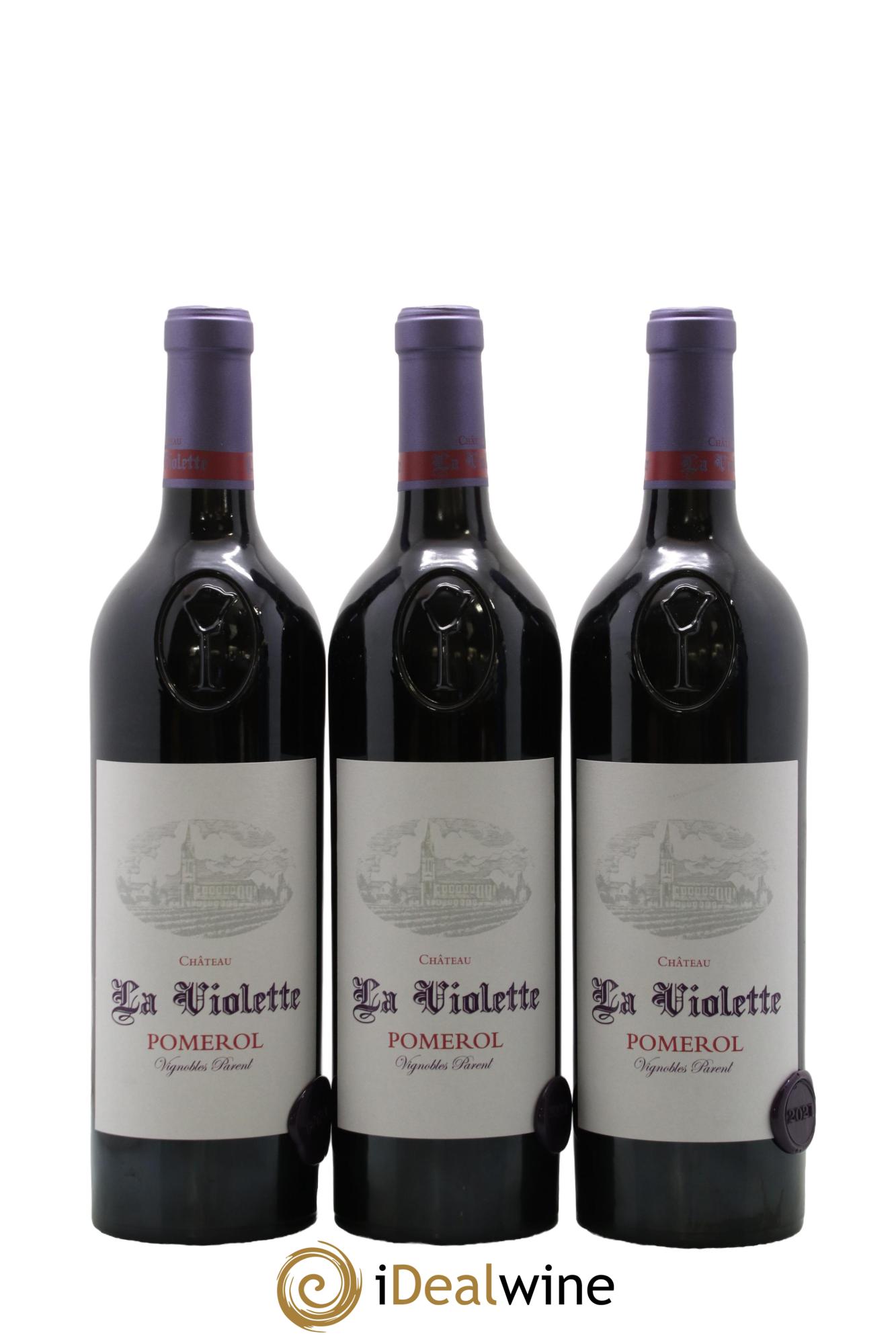 Château la Violette 2021 - Lot of 6 bottles - 3