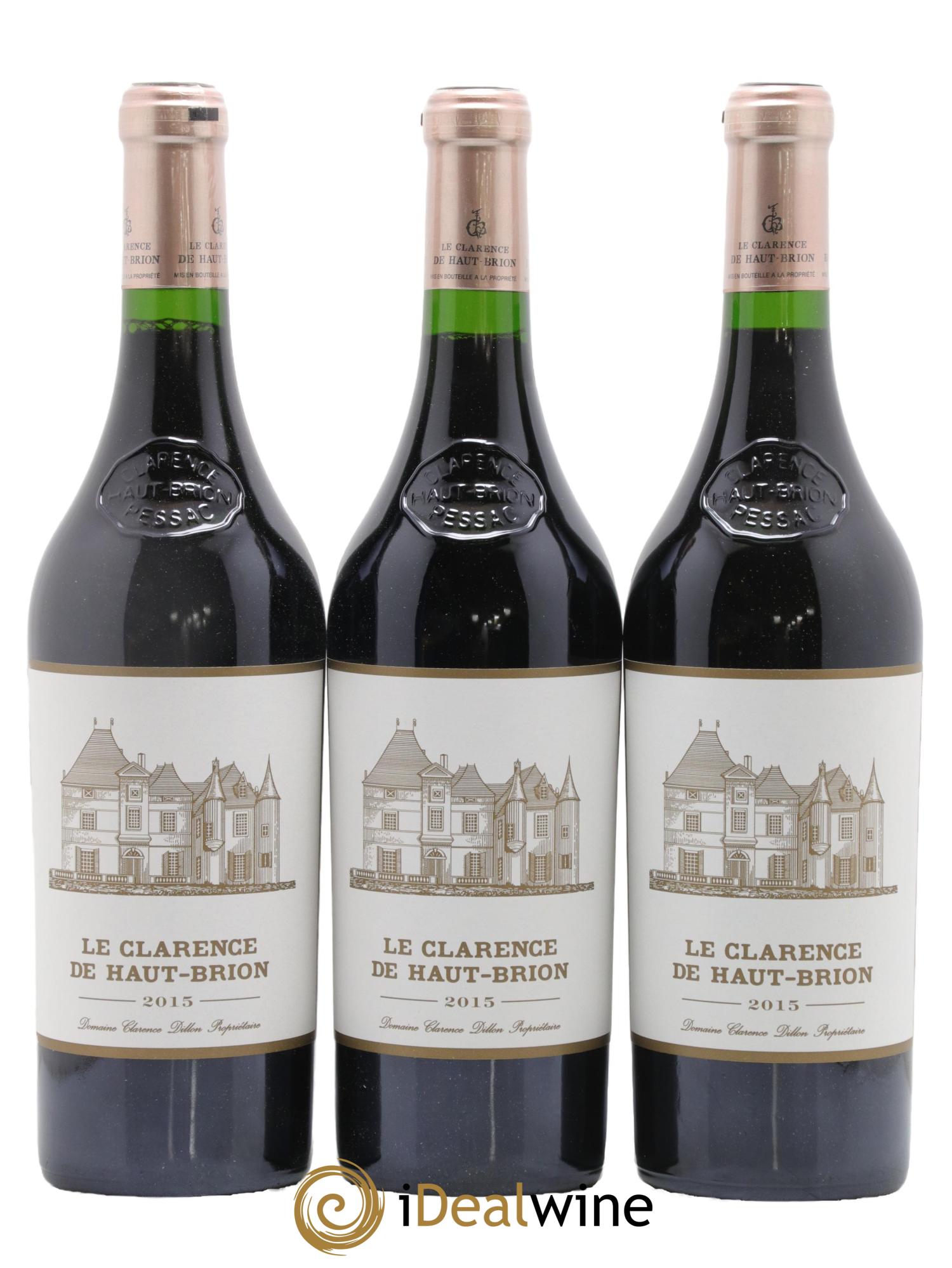 Clarence (Bahans) de Haut-Brion Second Vin 2015 - Lotto di 6 bottiglie - 1