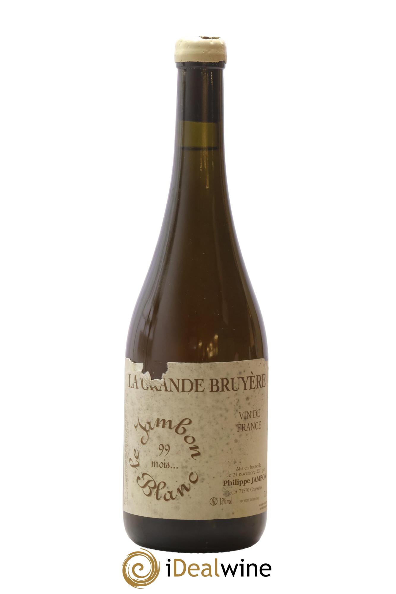 Vin de France Le Jambon Blanc La Grande Bruyère Philippe Jambon 2003 - Lot de 1 bouteille - 0