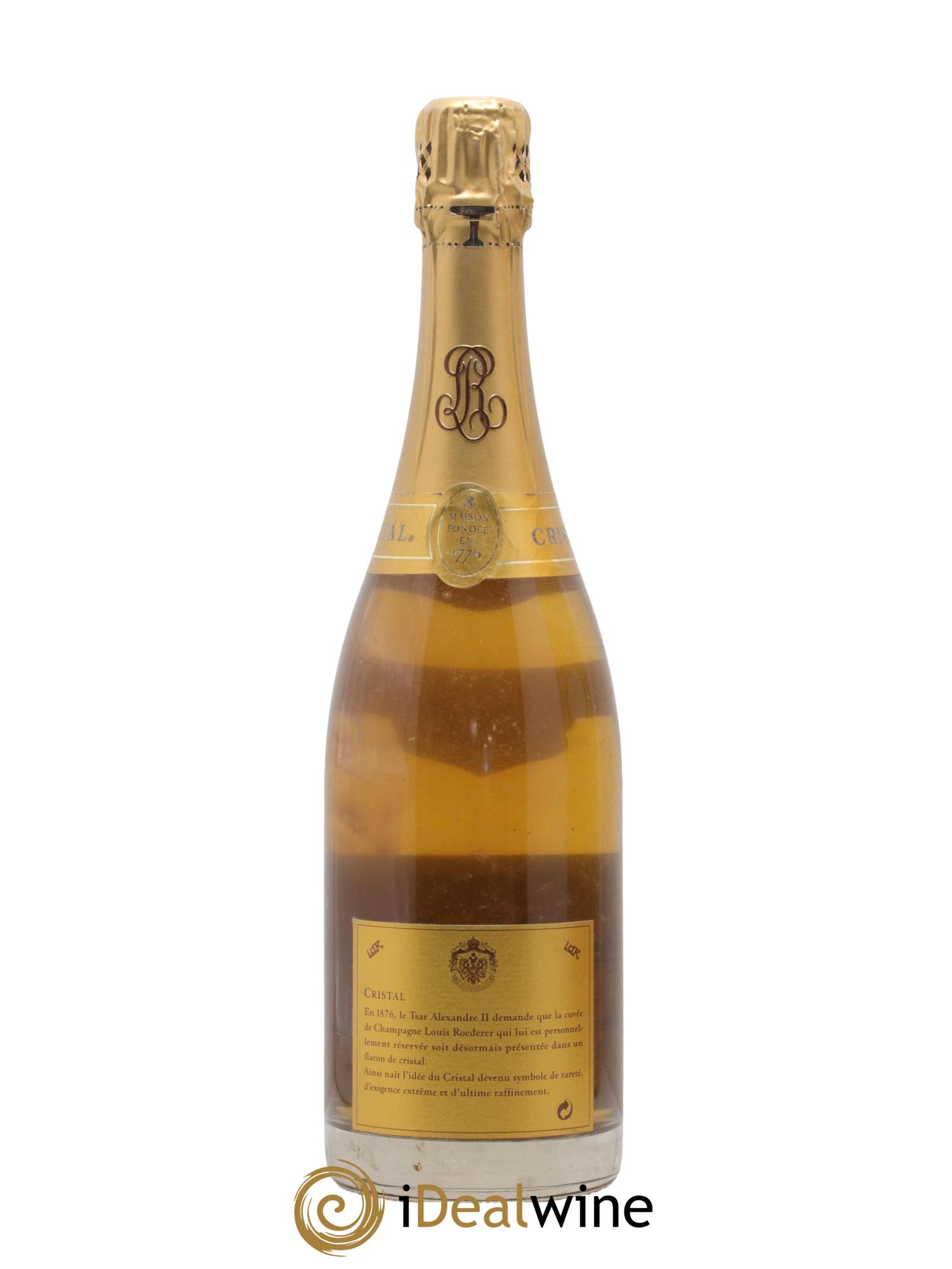 Cristal Louis Roederer 1995 - Lotto di 1 bottiglia - 2