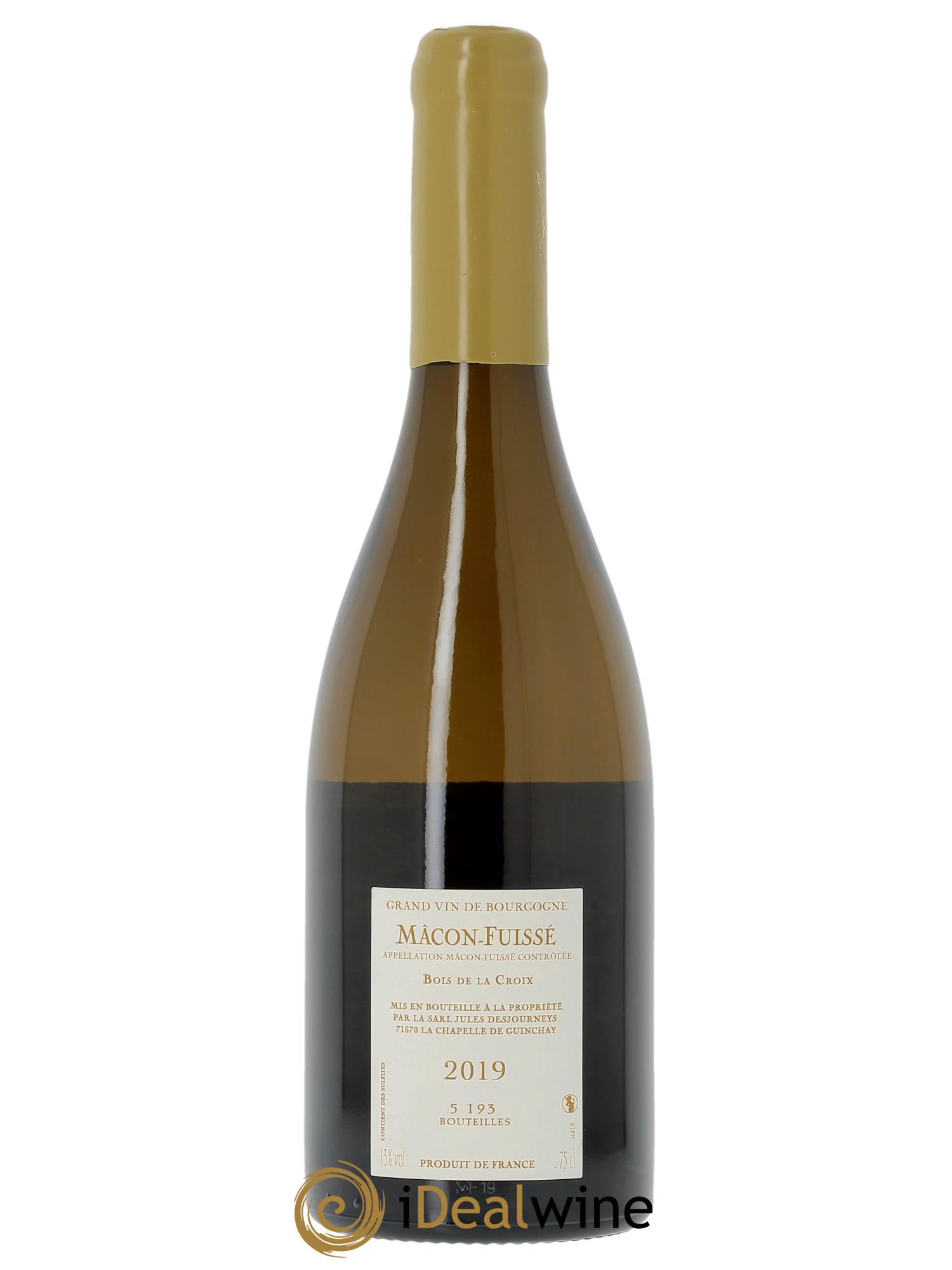 Mâcon-Fuissé Bois de la Croix Jules Desjourneys  2019 - Lotto di 1 bottiglia - 1