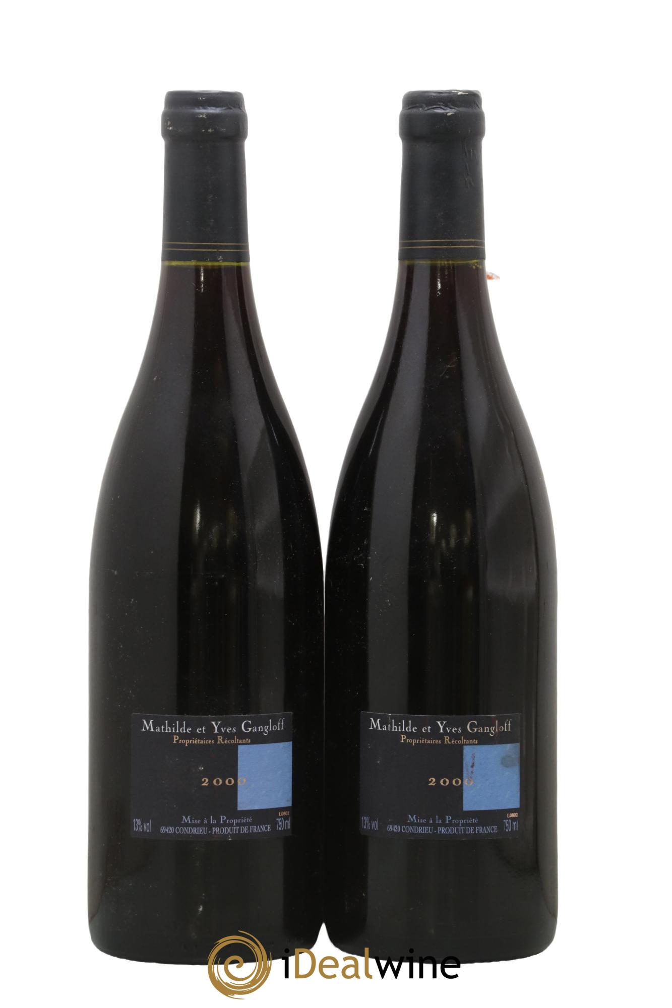 Côte-Rôtie La Barbarine Gangloff (Domaine) 2000 - Lot de 2 bouteilles - 1